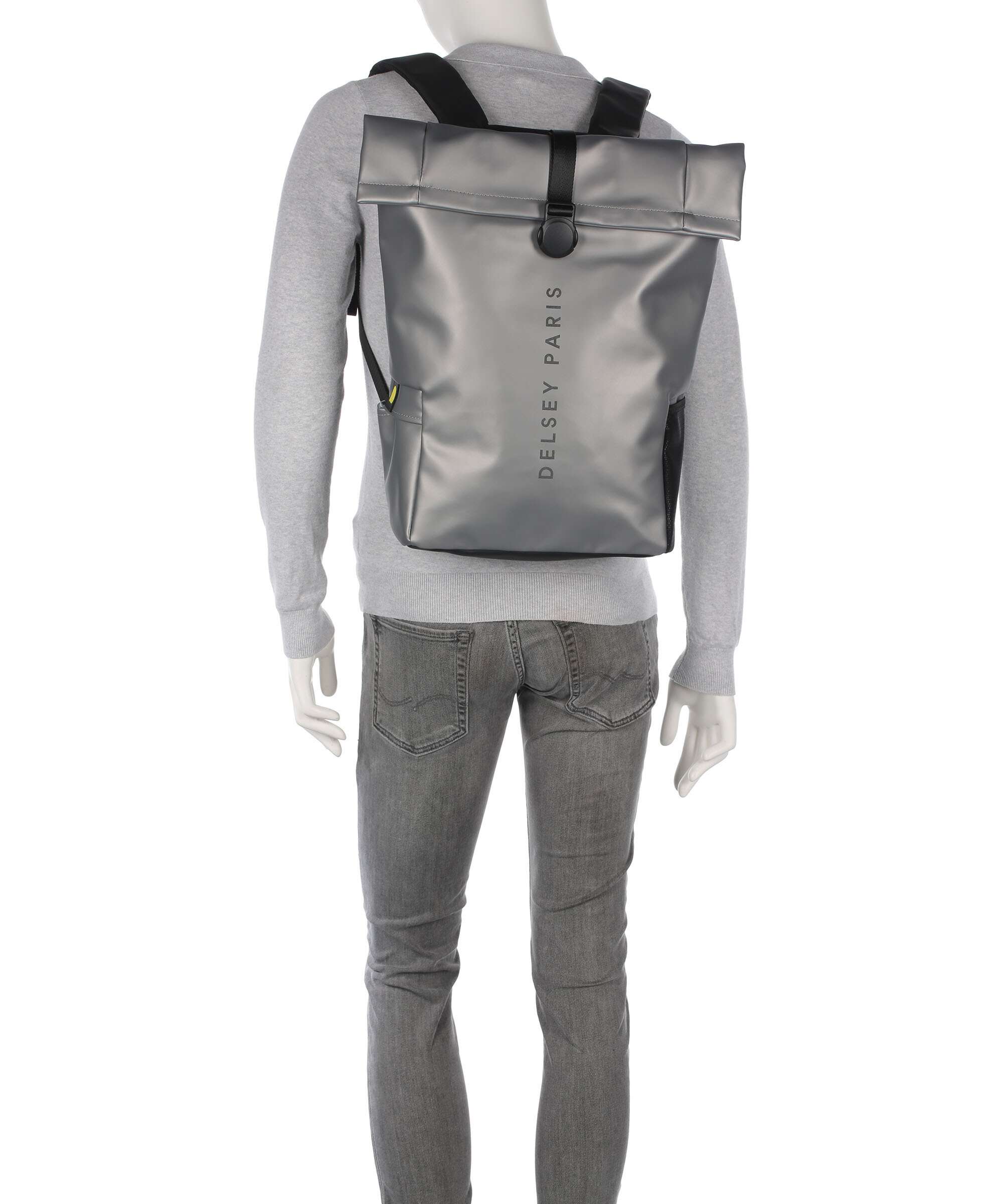Delsey Paris Turenne Soft Sac à dos roll-top silber - Image 4