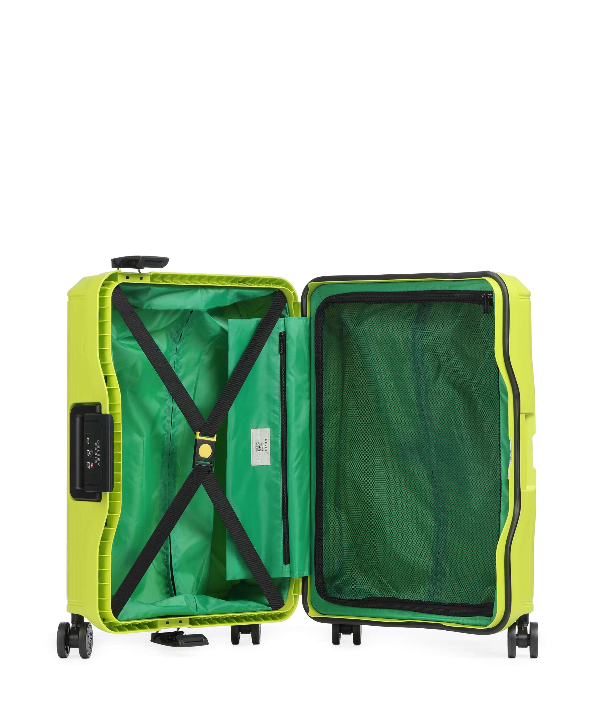 Delsey Paris x United Colors of Benetton CB Hard Valise 4 roues lime - Image 5
