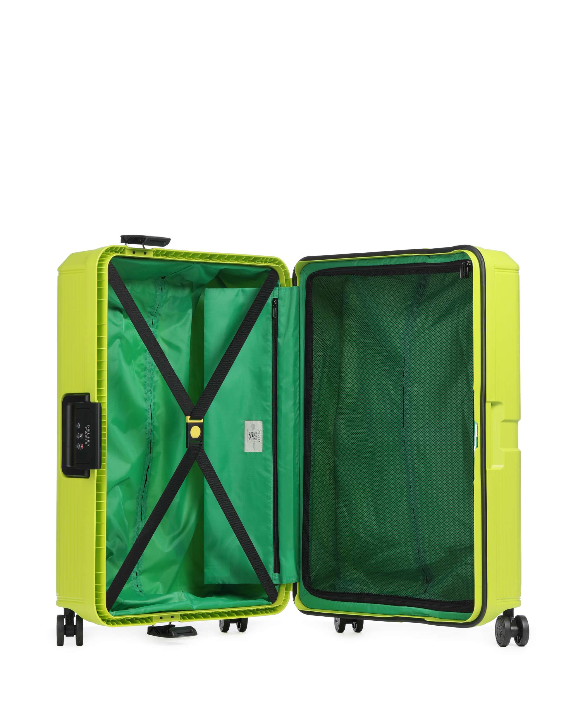 Delsey Paris x United Colors of Benetton CB Hard Valise 4 roues lime - Image 5