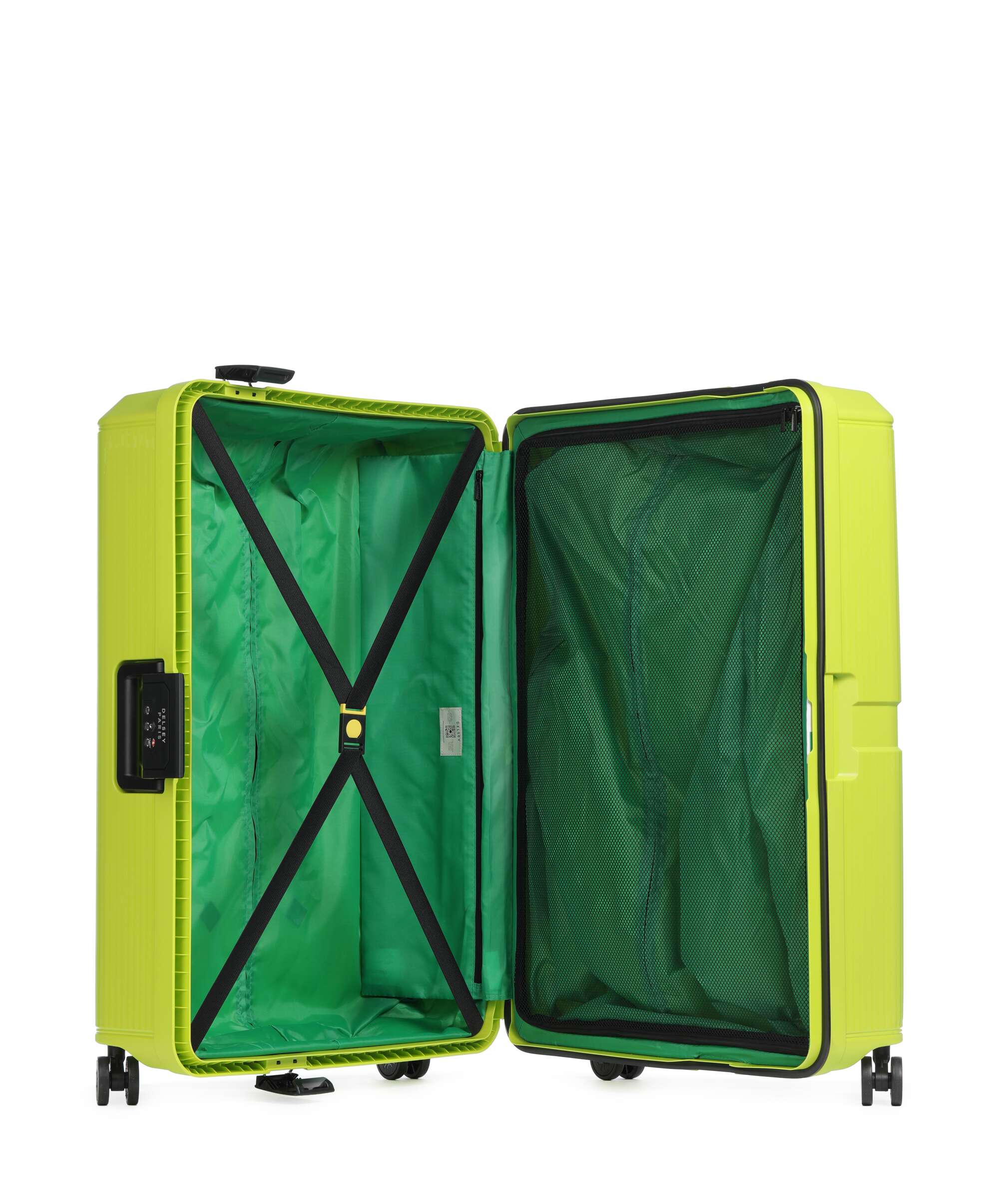 Delsey Paris x United Colors of Benetton CB Hard Valise 4 roues lime - Image 5