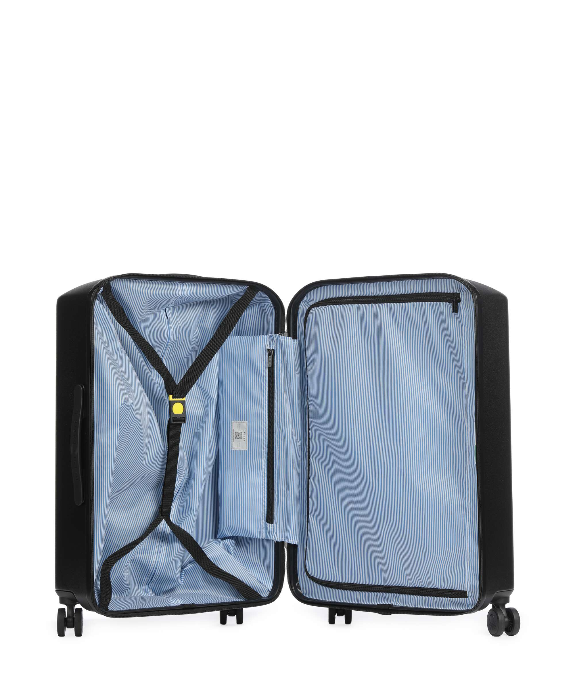 Delsey Paris x United Colors of Benetton UCB Hardside Valise 4 roues black - Image 5