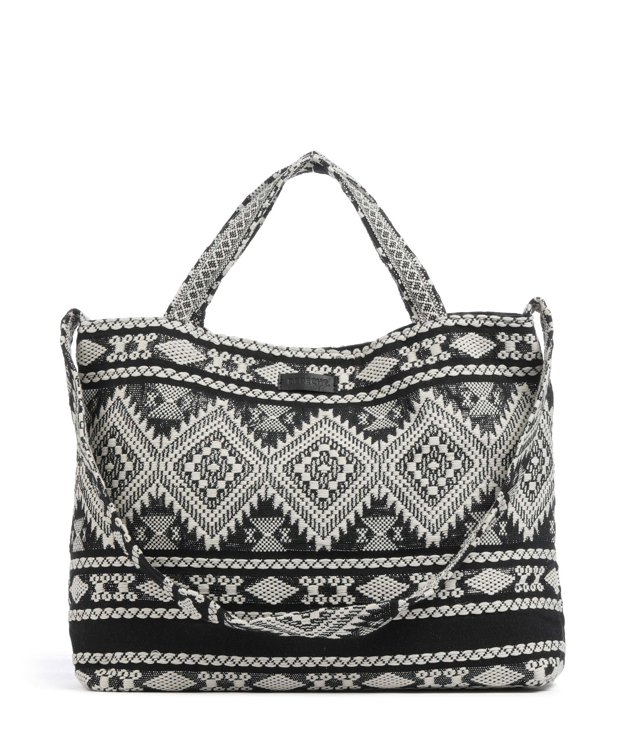 Depeche Soft Luxury Cabas black - Image 4
