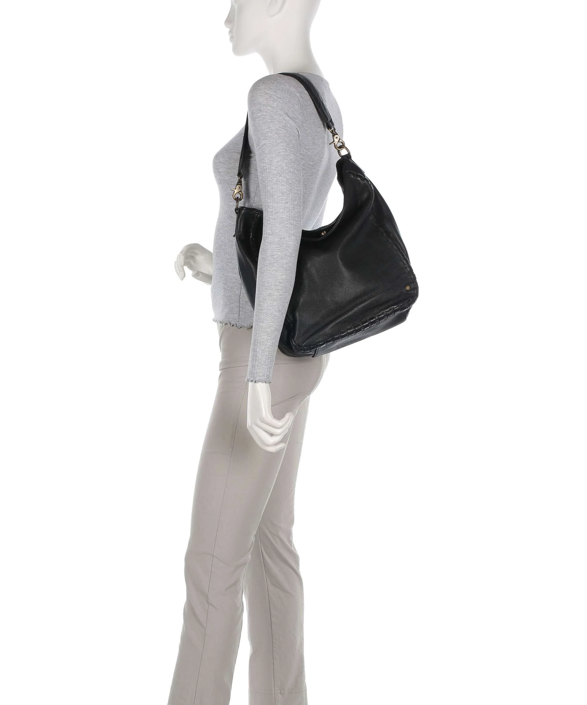 Depeche Tailors Stitch Sac porté épaule black - Image 3