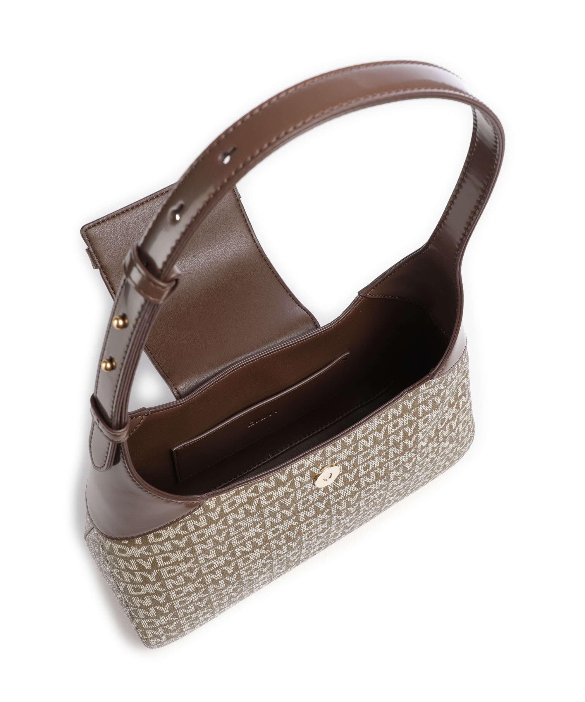 DKNY Avril Sac porté épaule chino/chocolate - Image 6