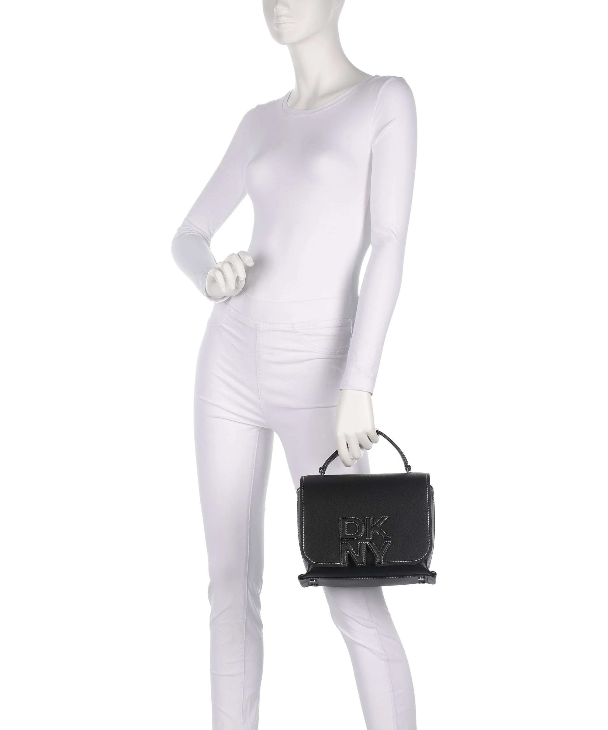 DKNY Nicole Sac à main black/light taupe - Image 3