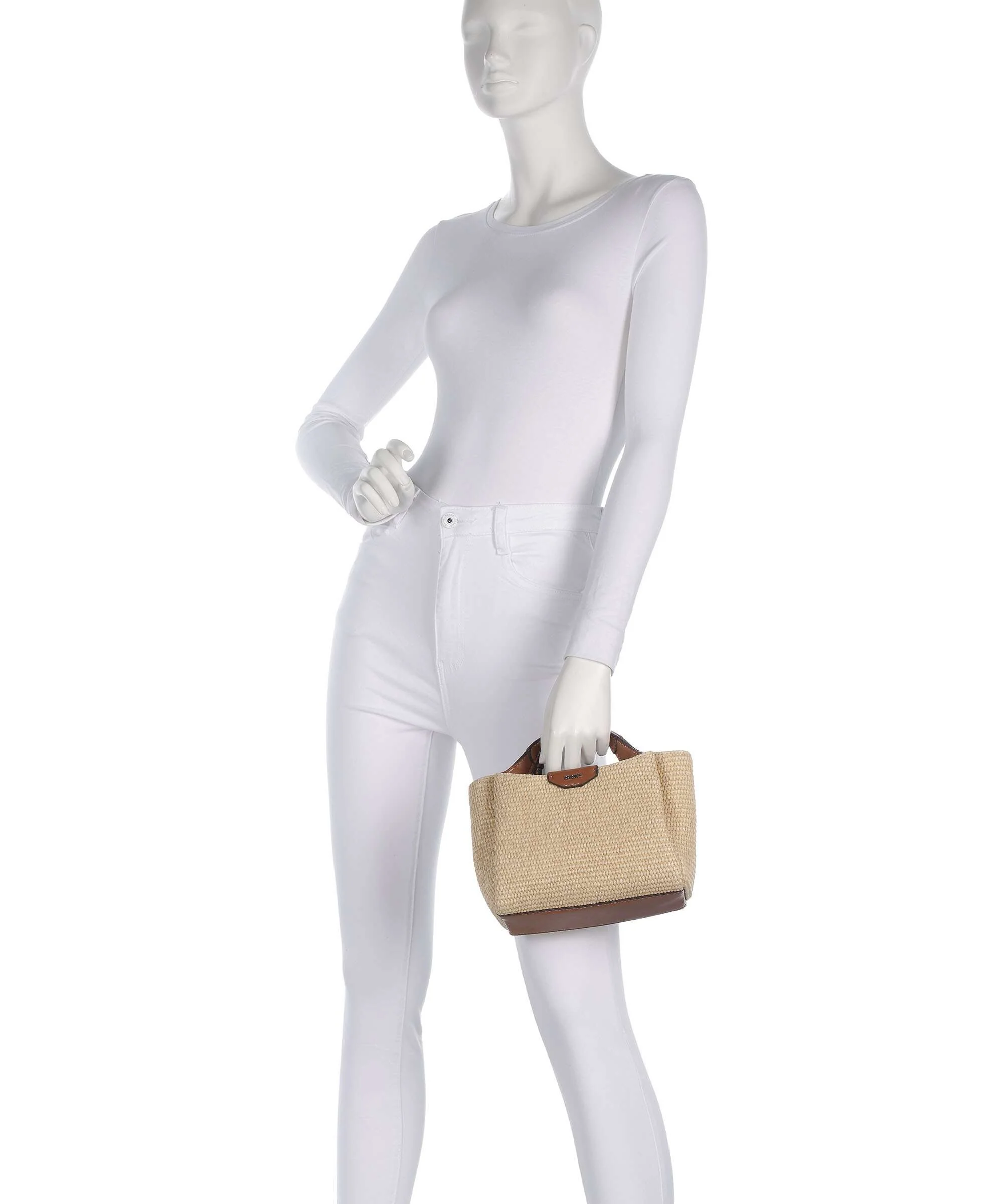 DKNY Willa Sac à main natural/saddle - Image 3