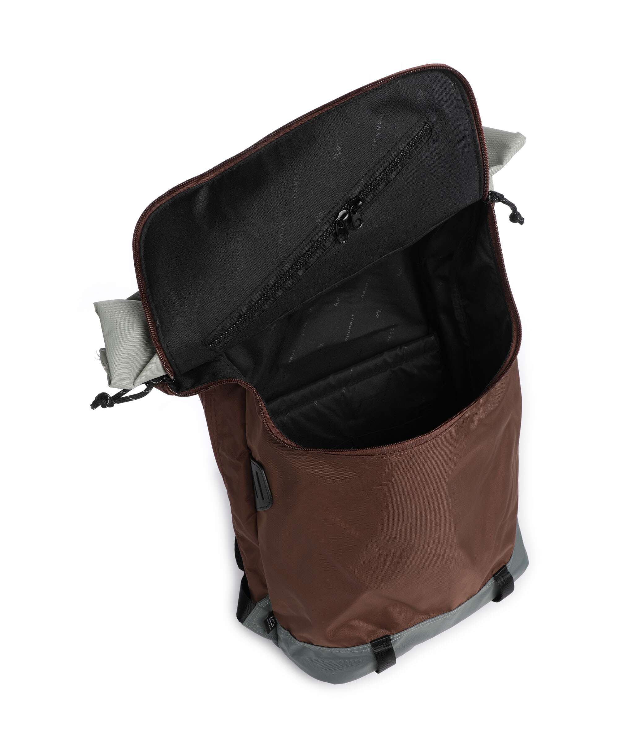 Doughnut Go Wild Christopher Sac à dos roll-top grey/brown - Image 6