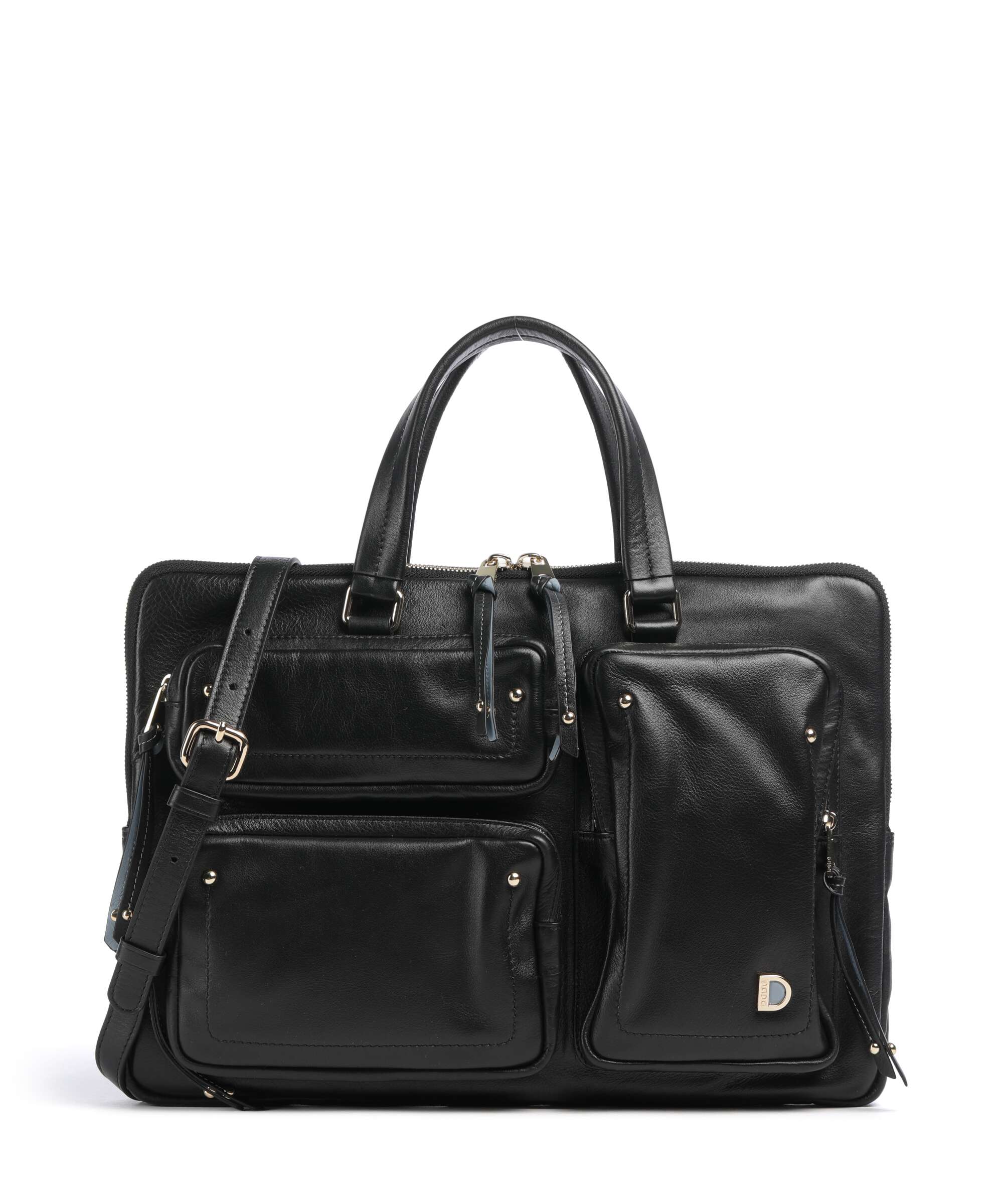 DuDu Bags Pocket Dots Sac d'ordinateur nero