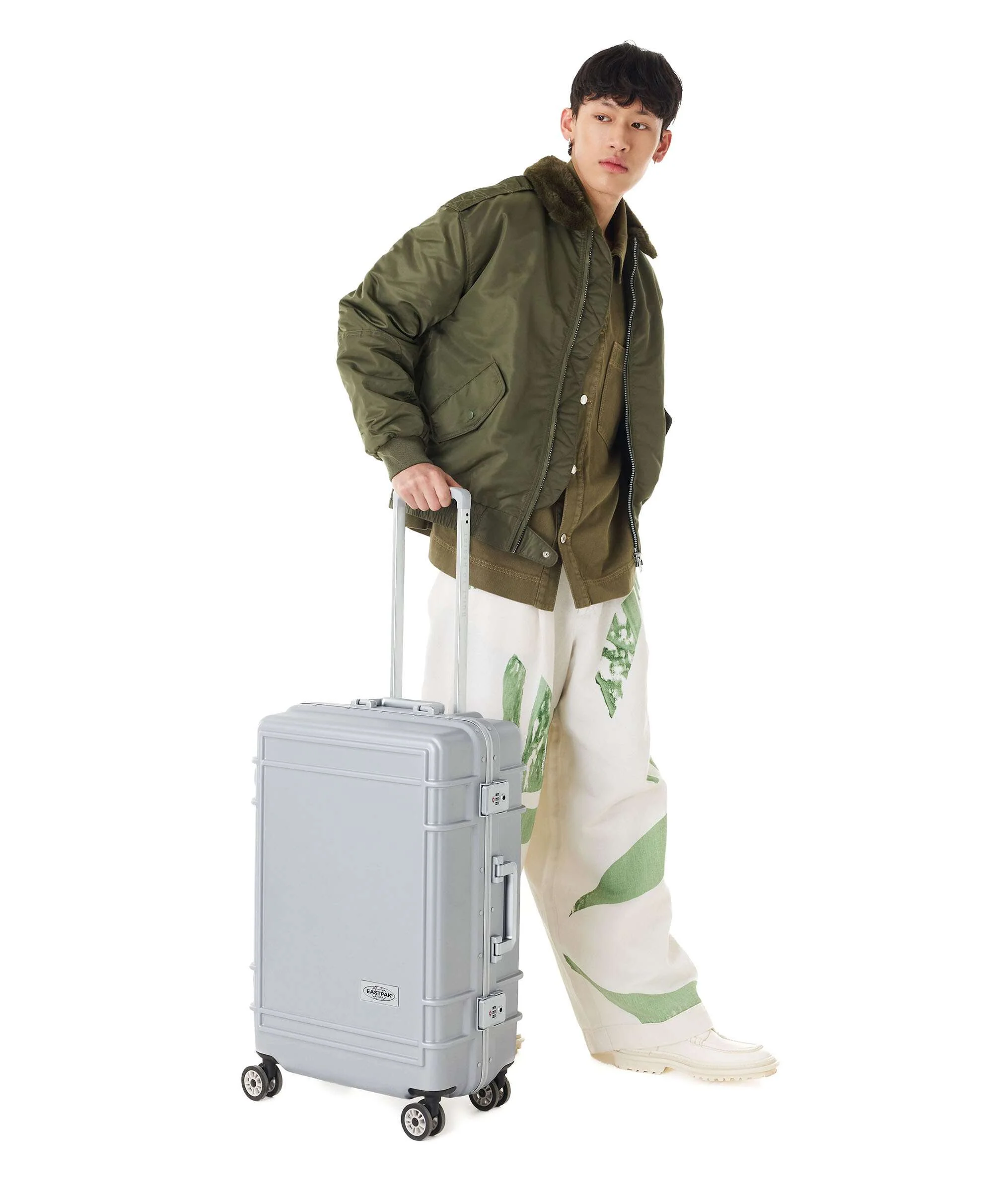 Eastpak Resist'R Case Valise 4 roues metal silver - Image 3
