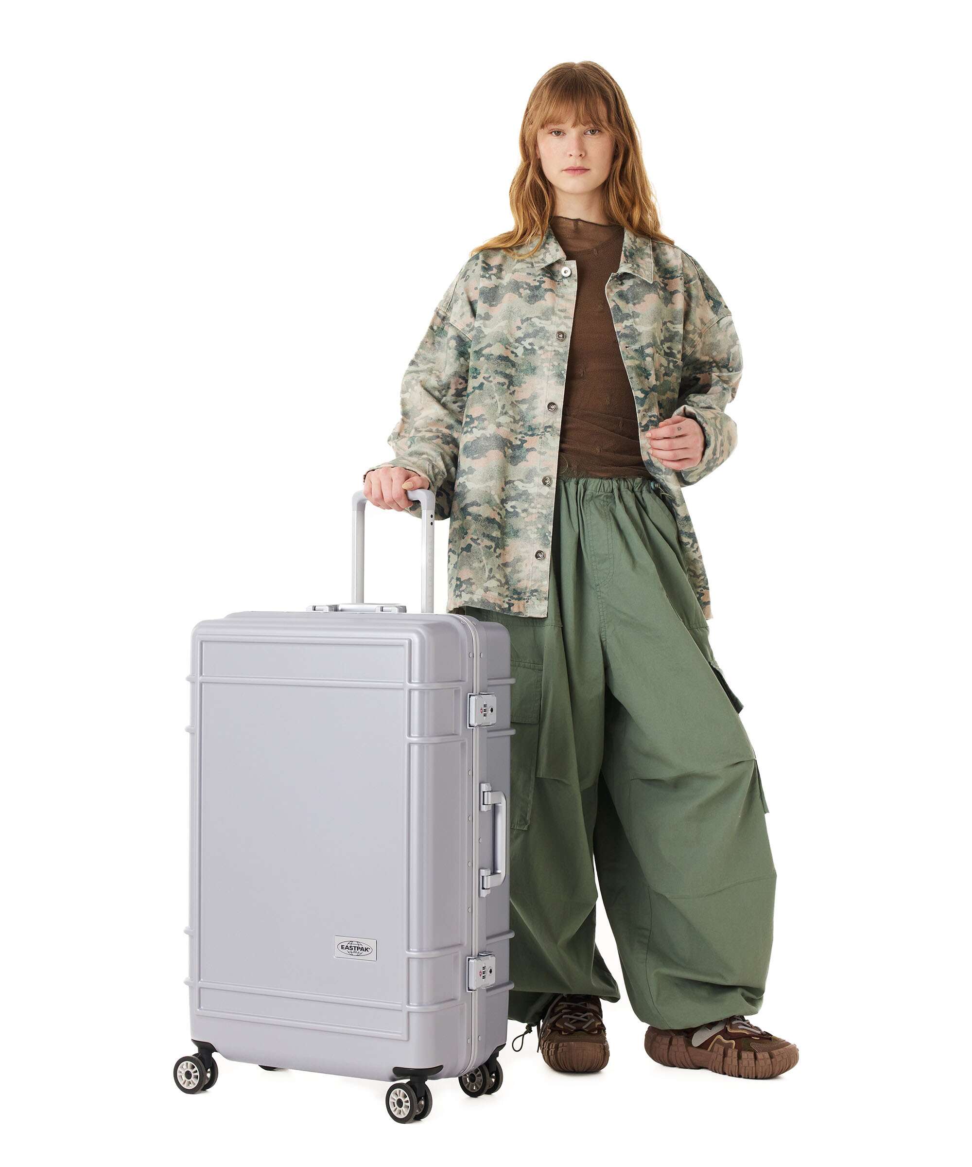 Eastpak Resist'R Case Valise 4 roues metal silver - Image 3