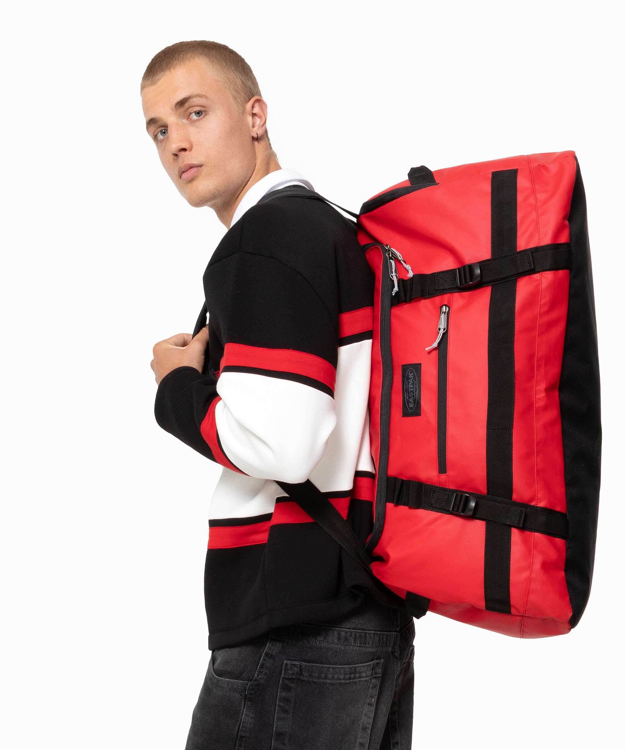 Eastpak Tarp Duffel Pack M Sac de voyage tarp black - Image 3