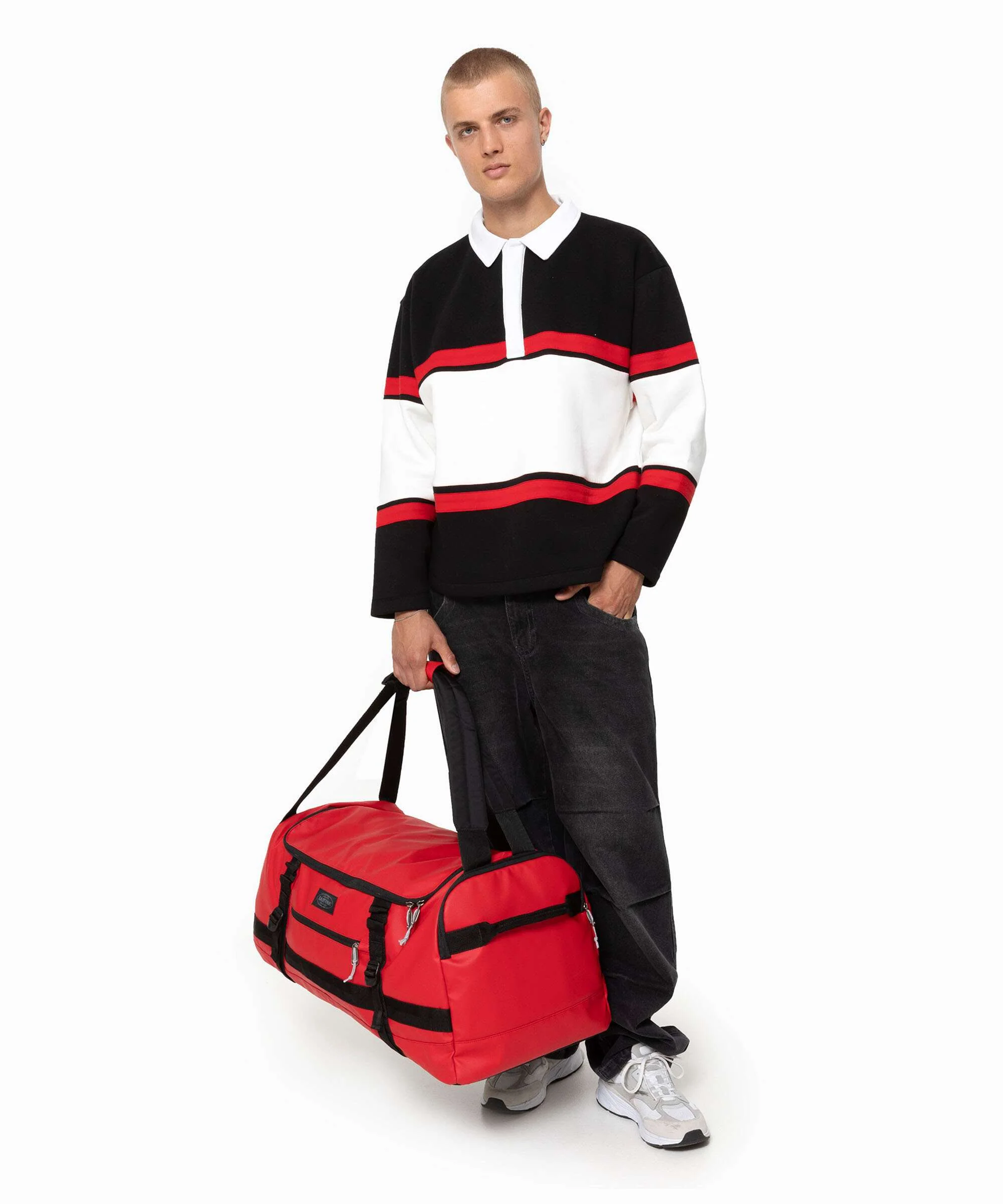 Eastpak Tarp Duffel Pack M Sac de voyage tarp black - Image 4