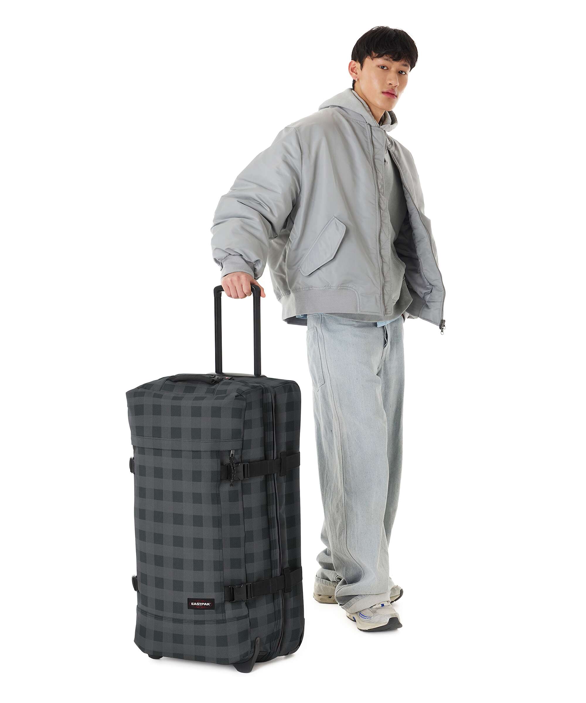 Eastpak Tranverz L Sac de voyage à roulettes grey - Image 3