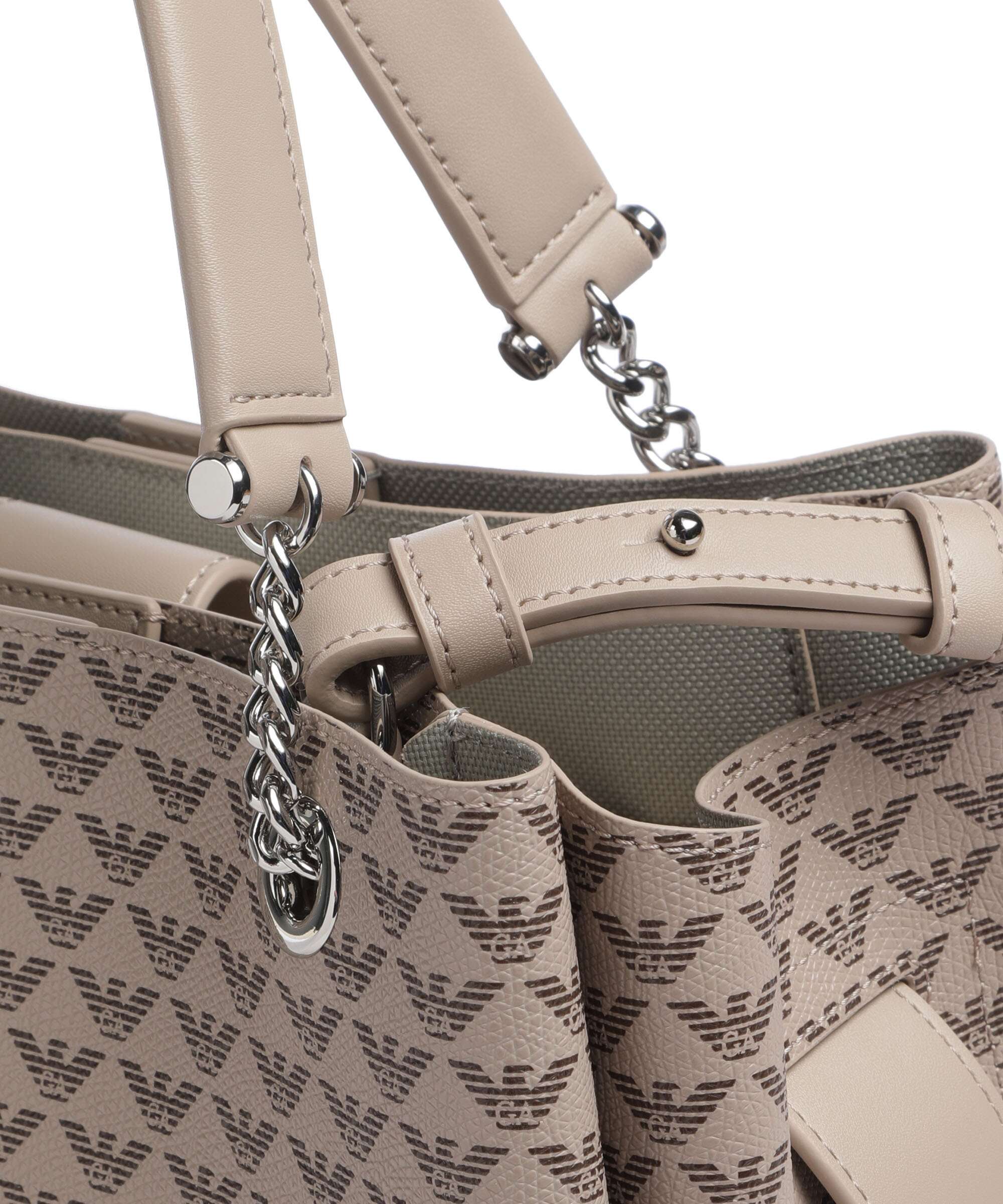 Emporio Armani Annie Sac à main ecru/moro/rosso - Image 6
