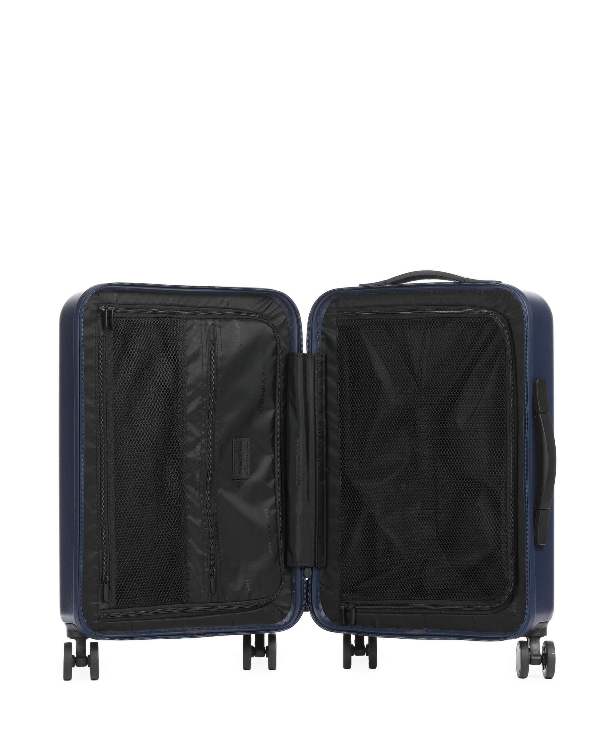 Emporio Armani Business Regenerated Valise 4 roues medieval blue - Image 6