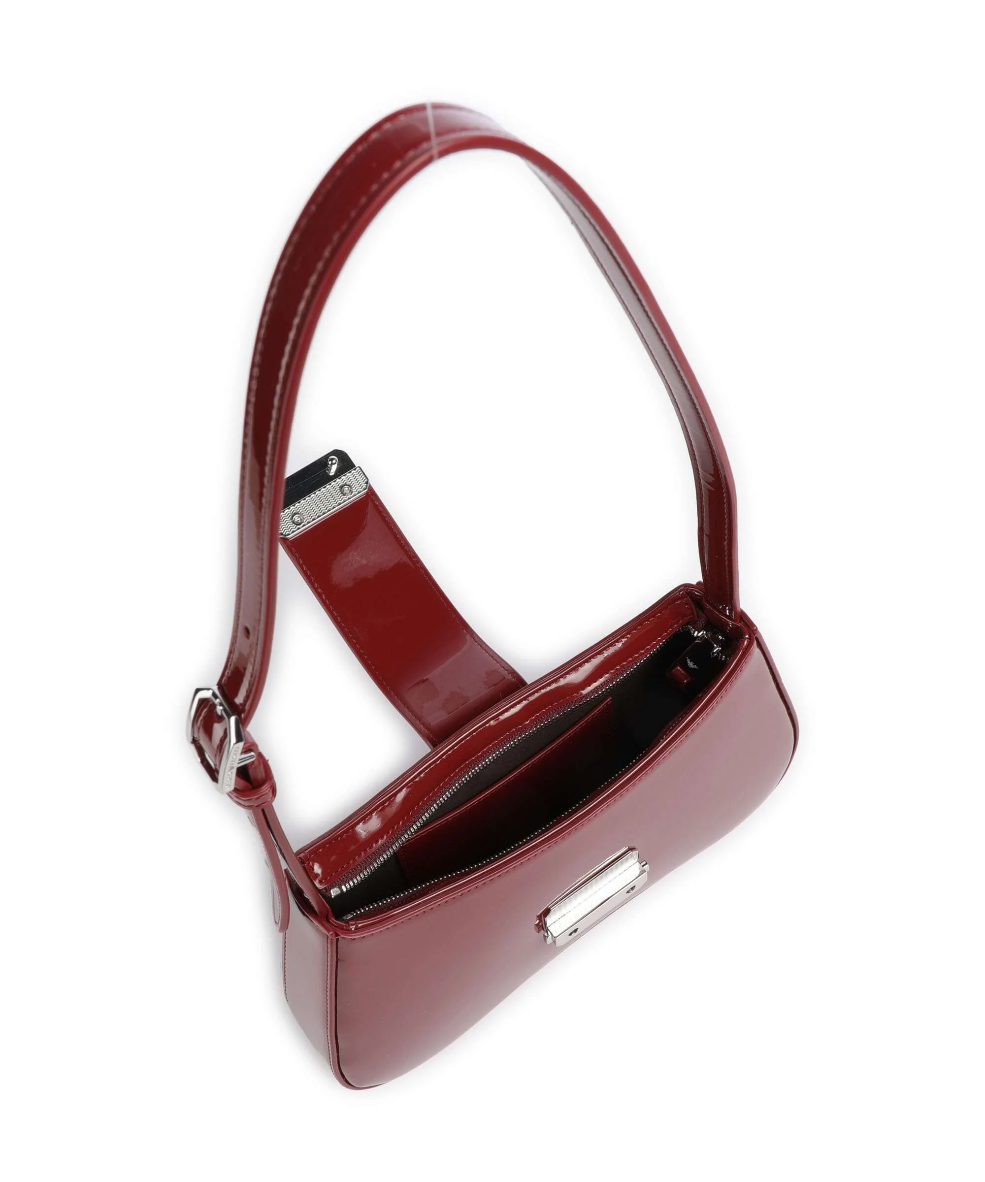 Emporio Armani Cassandra Sac porté épaule carminio - Image 5