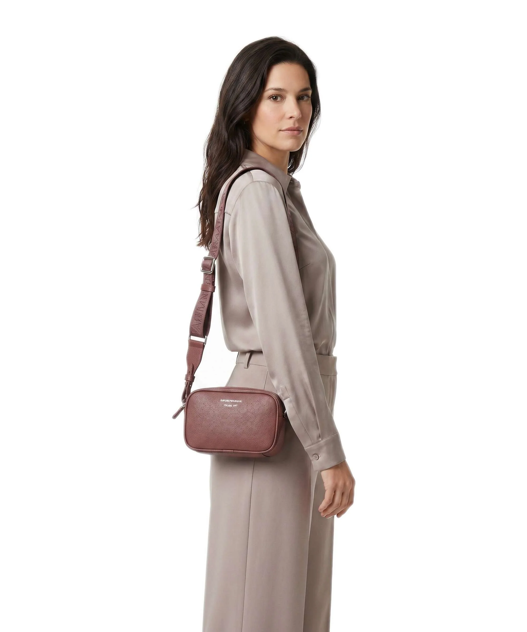 Emporio Armani Lilly Sac bandoulière gianduia/navy - Image 3