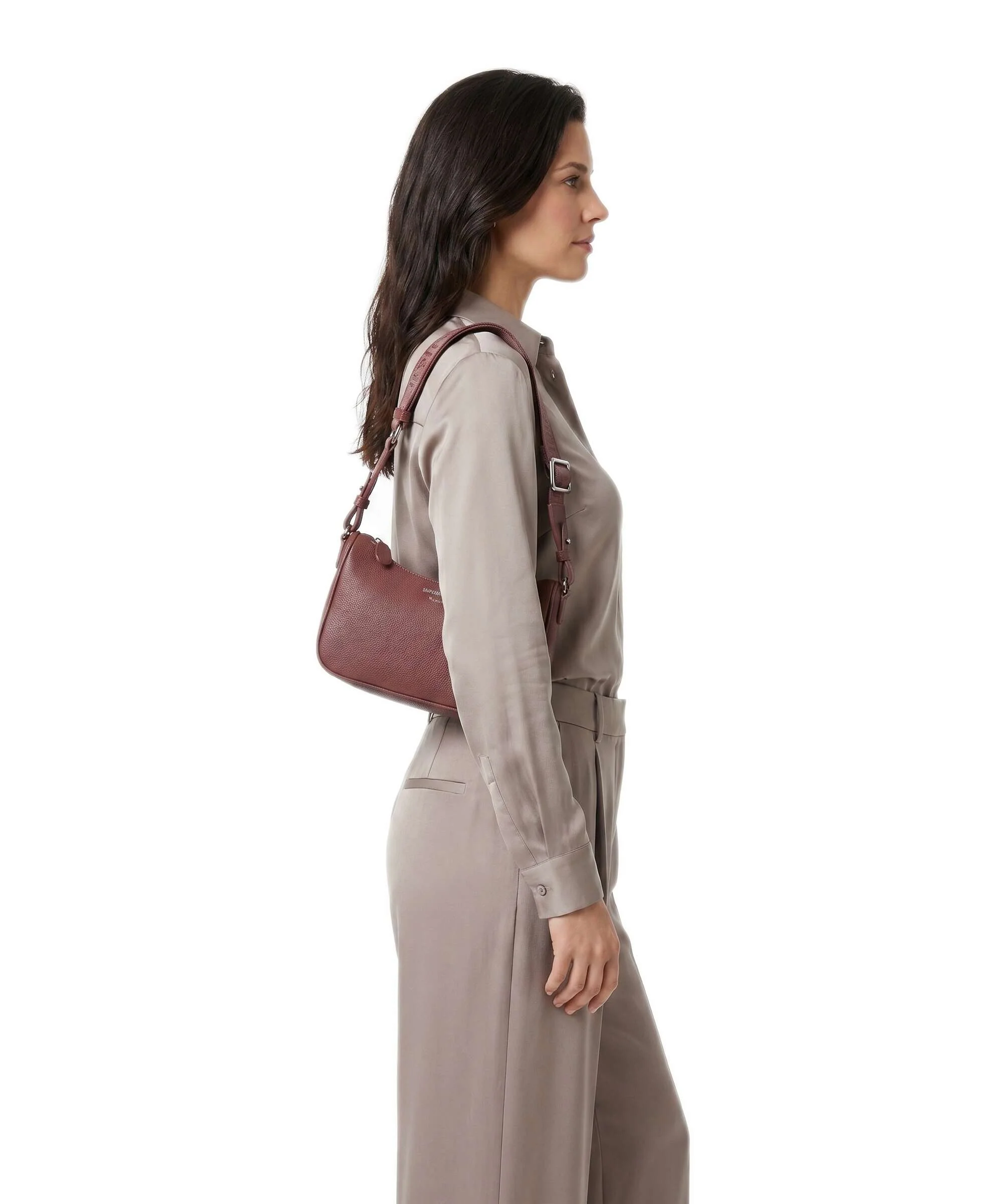 Emporio Armani Lilly Sac porté épaule gianduia/navy - Image 3