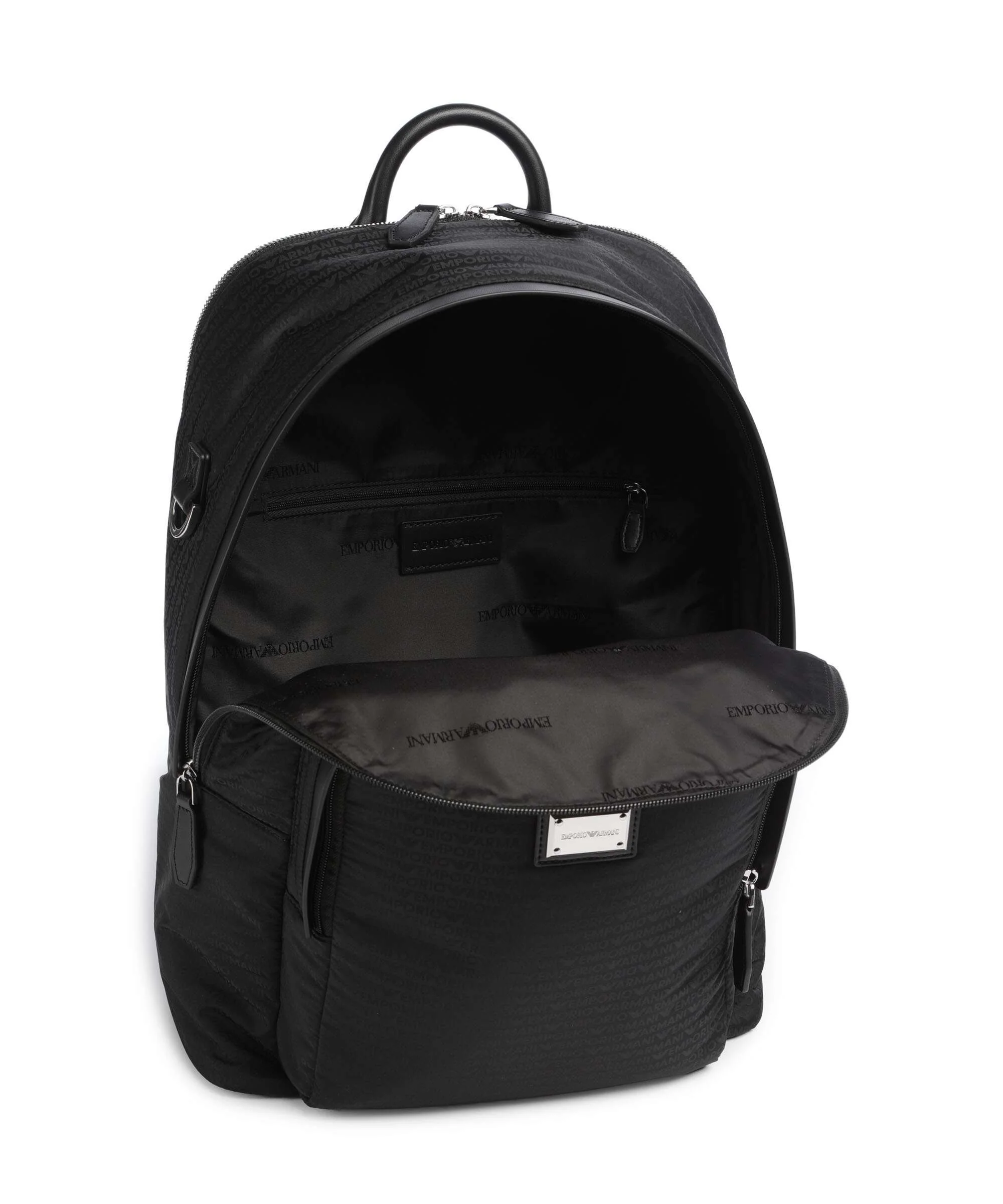 Emporio Armani Monogram Sac à dos black beauty - Image 5