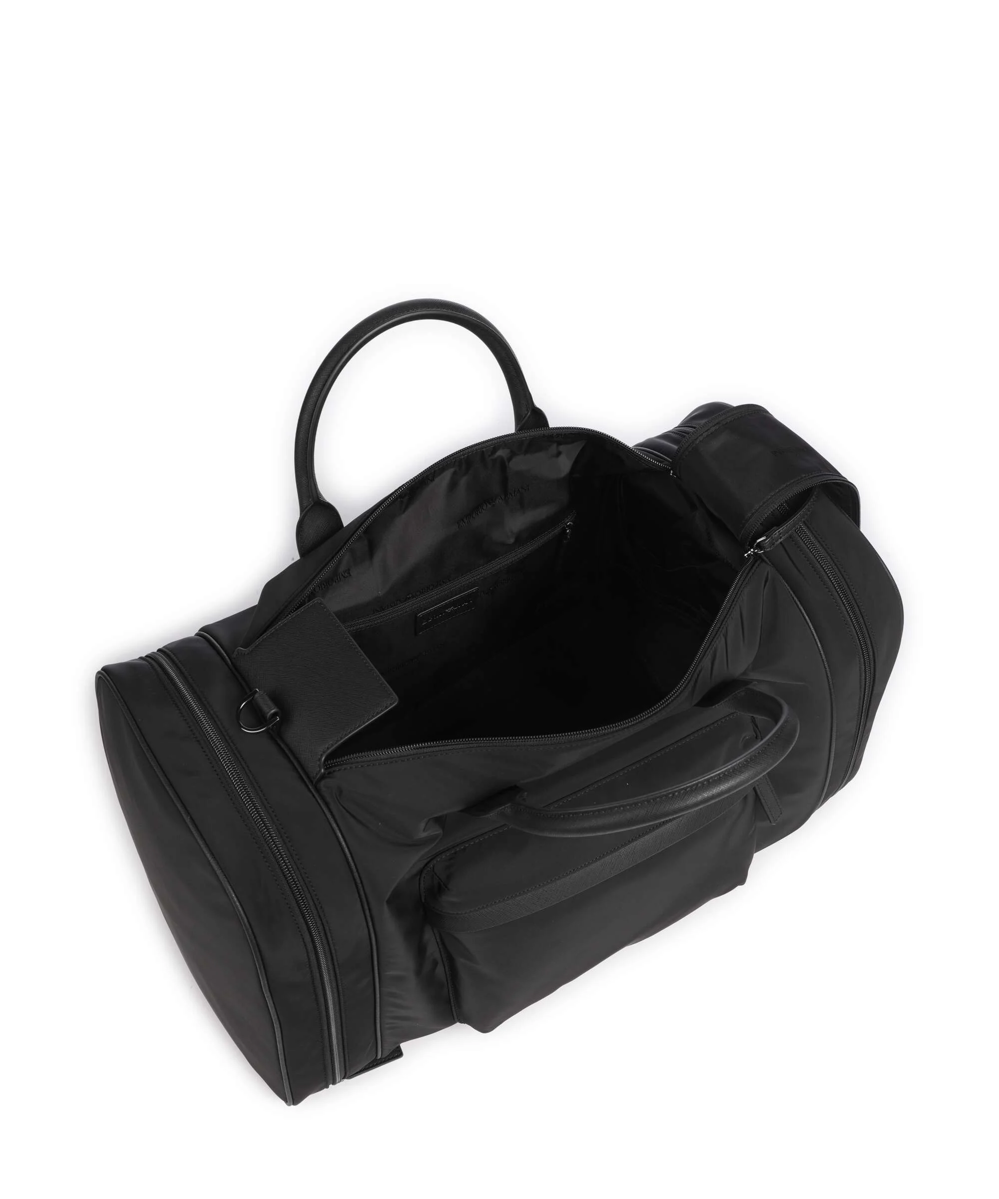 Emporio Armani Nylon Recycled 0 Sac week-end black beauty - Image 5