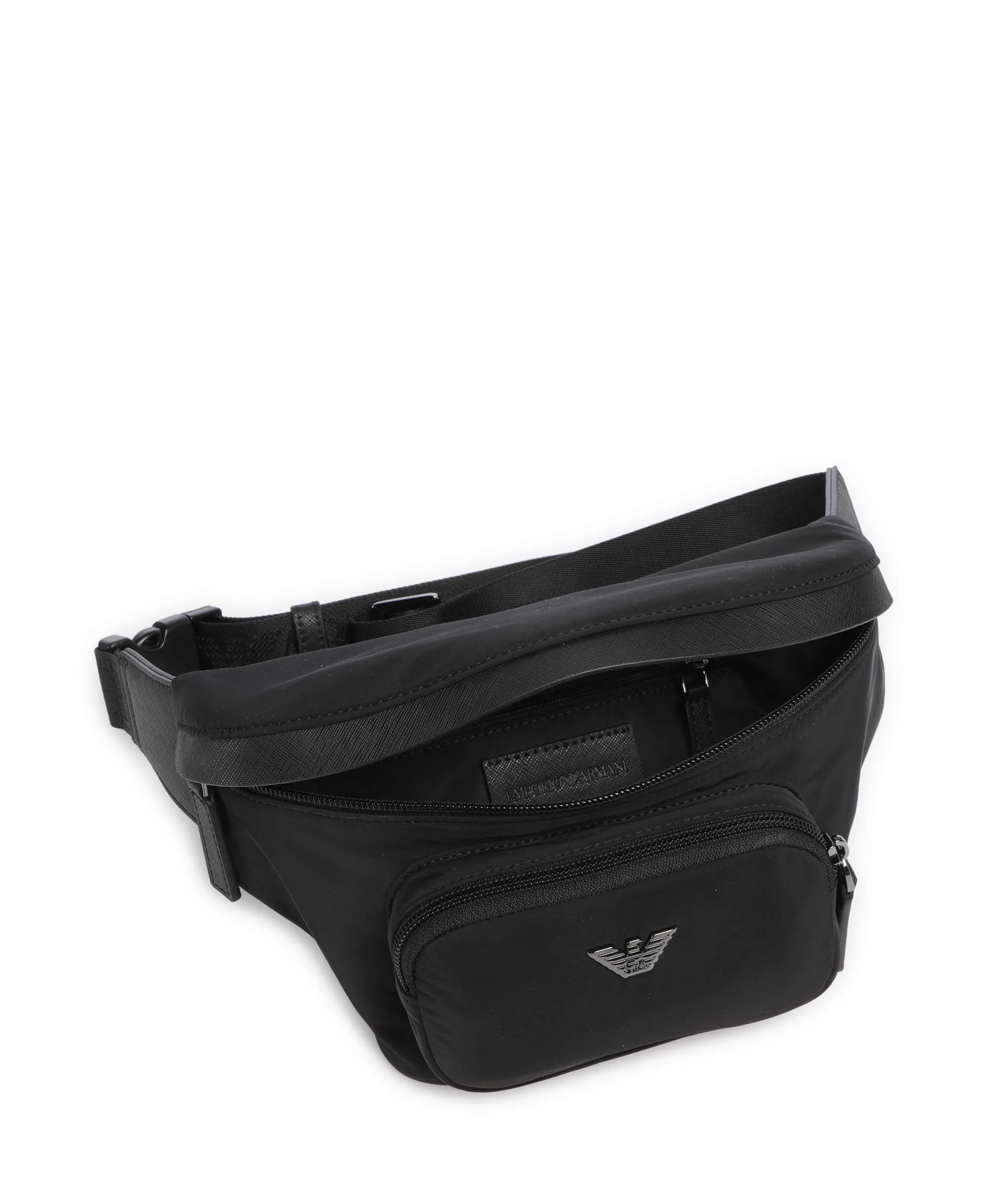 Emporio Armani Nylon Recycled Sac banane black beauty - Image 5