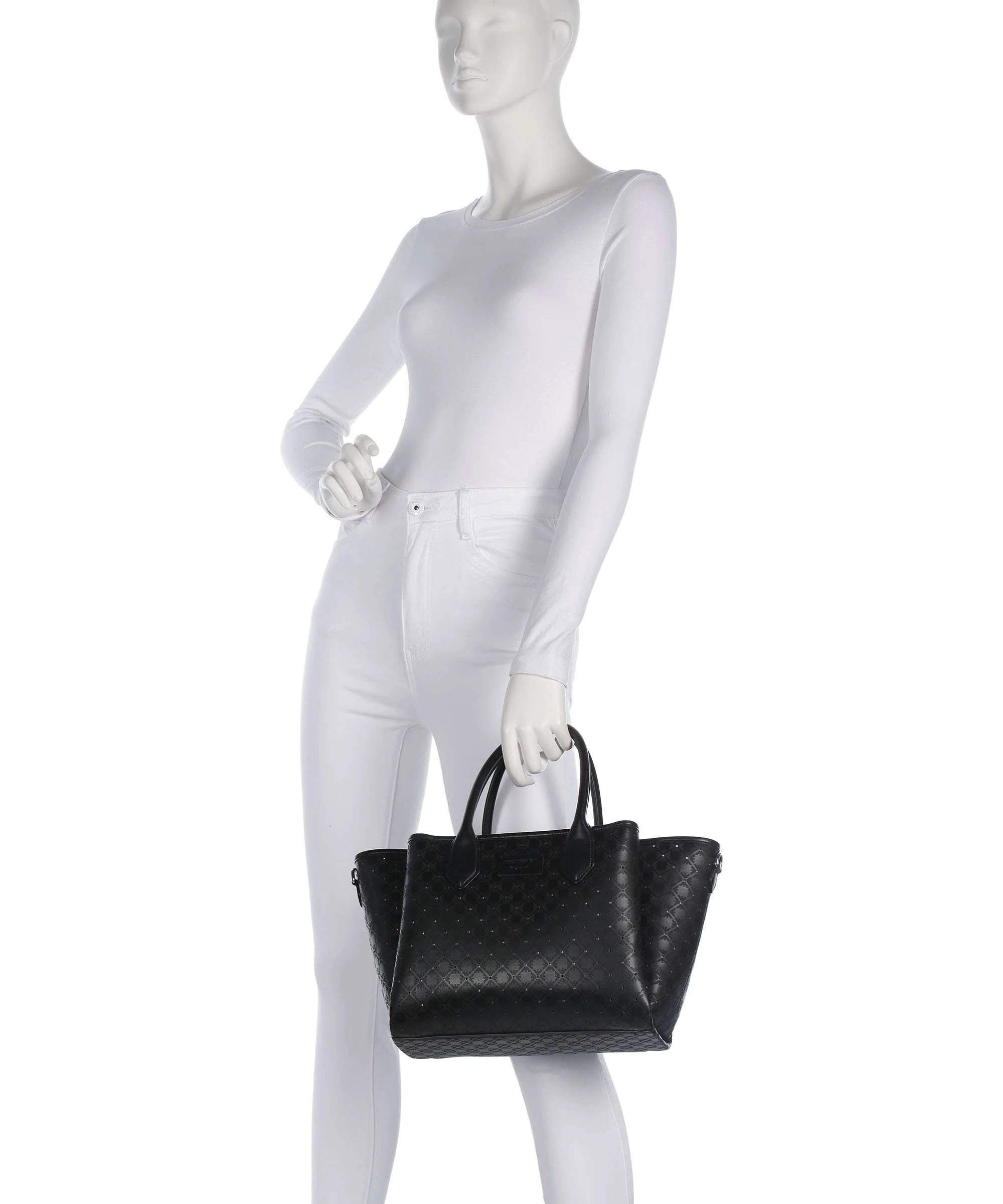 Emporio Armani Odette M Sac à main nero/nudo - Image 3