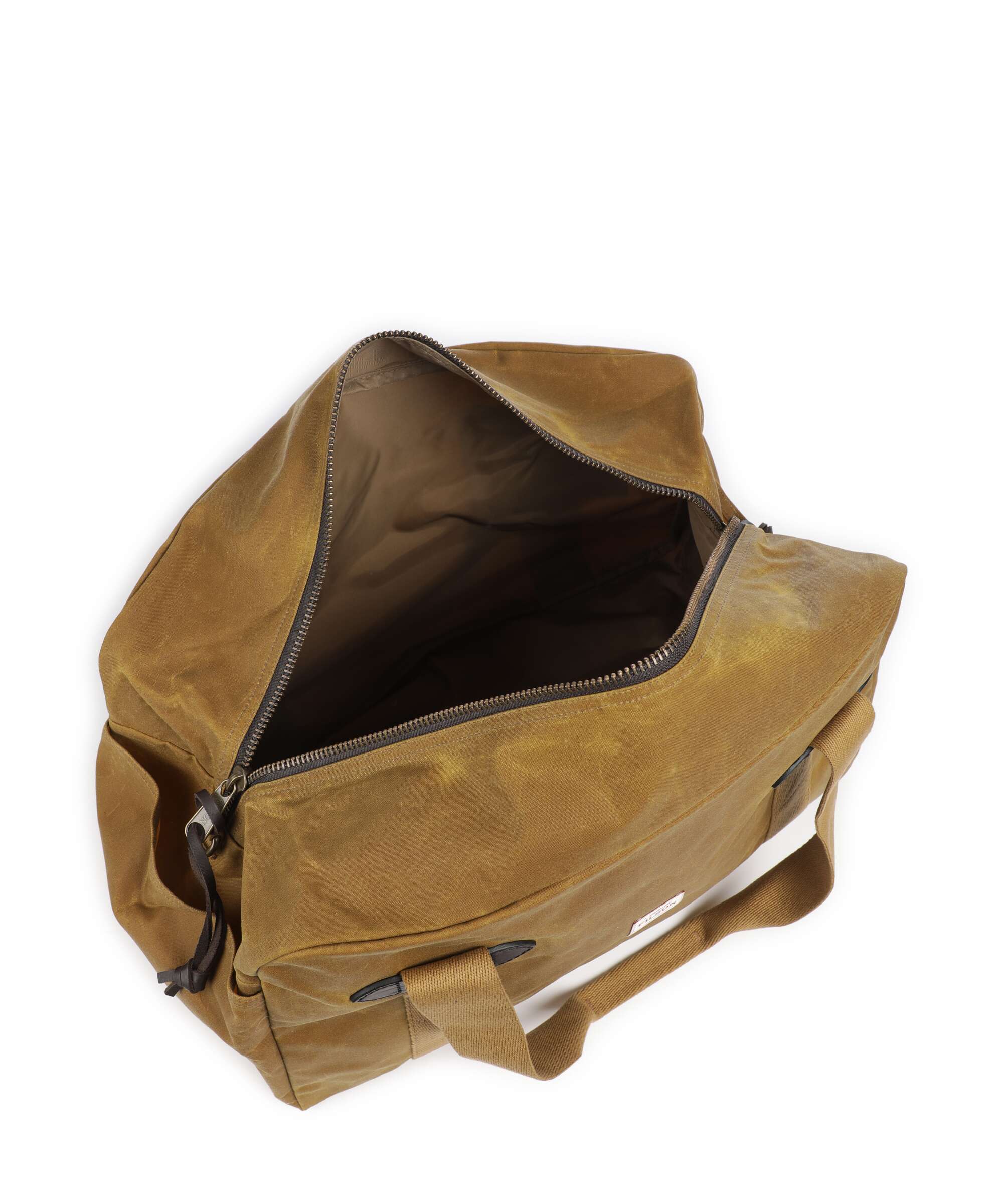 Filson Oil Finish Tin Cloth Sac week-end dark tan - Image 5