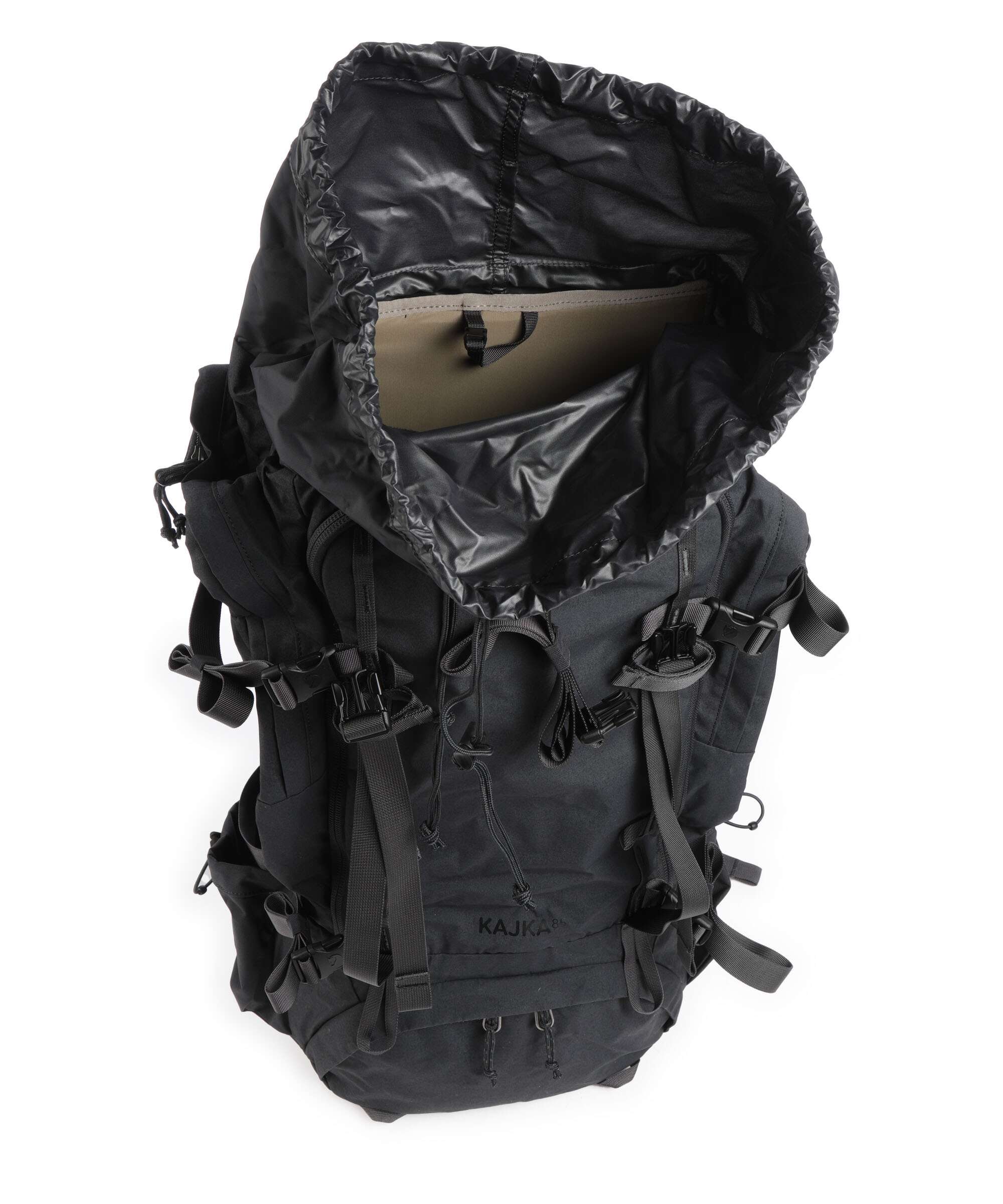 Fjällräven Kajka 85 Sac à dos de trekking coal black - Image 4