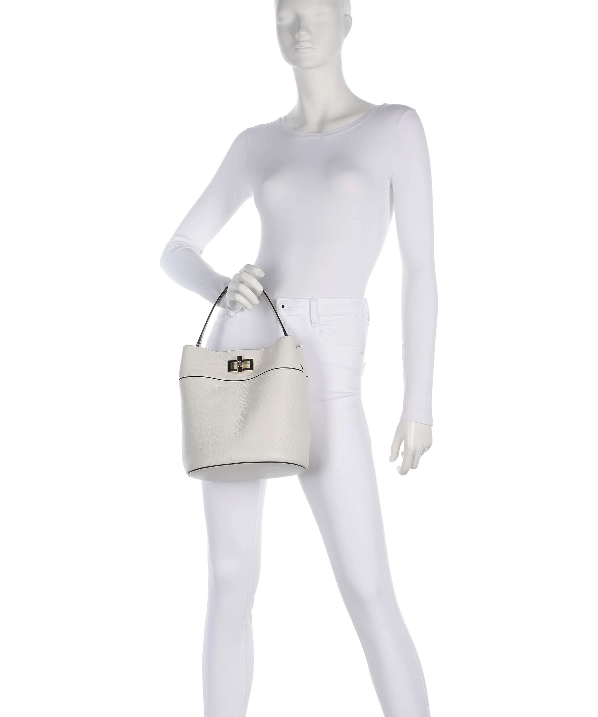 Furla Amelia M Sac seau talco - Image 4