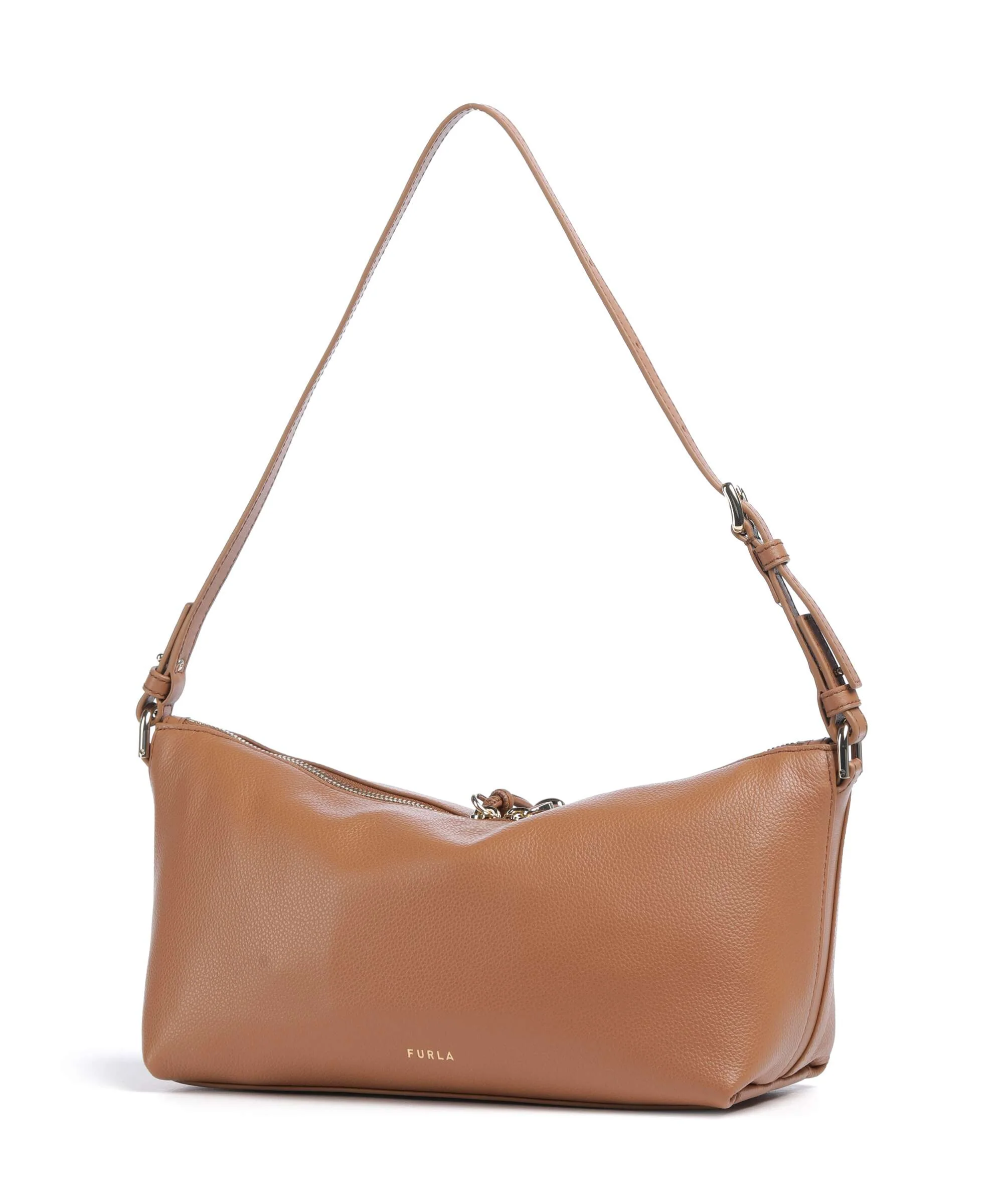 Furla Debby Mini Sac porté épaule brandy - Image 2