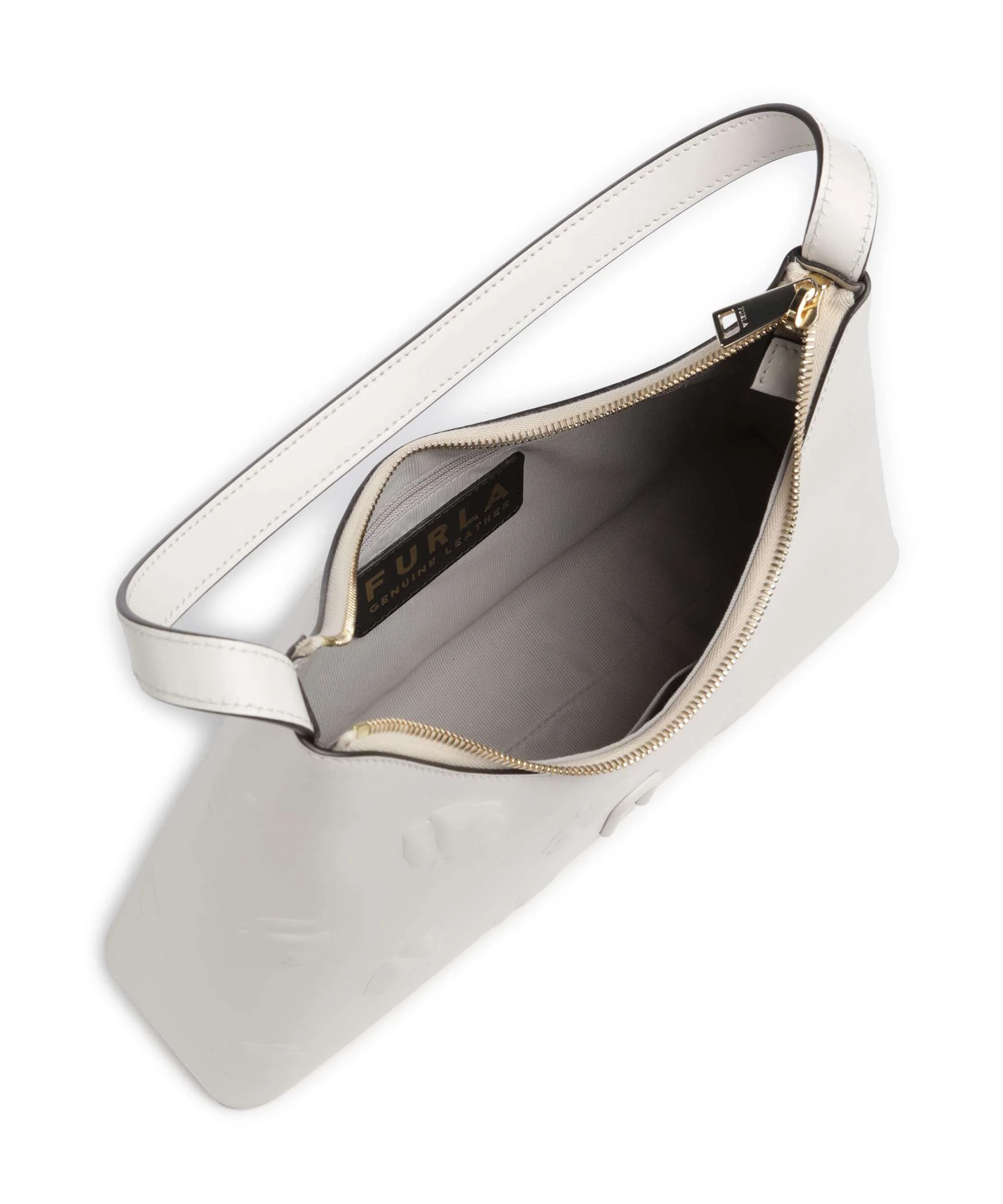 Furla Diamante S Sac porté épaule marshmallow - Image 6