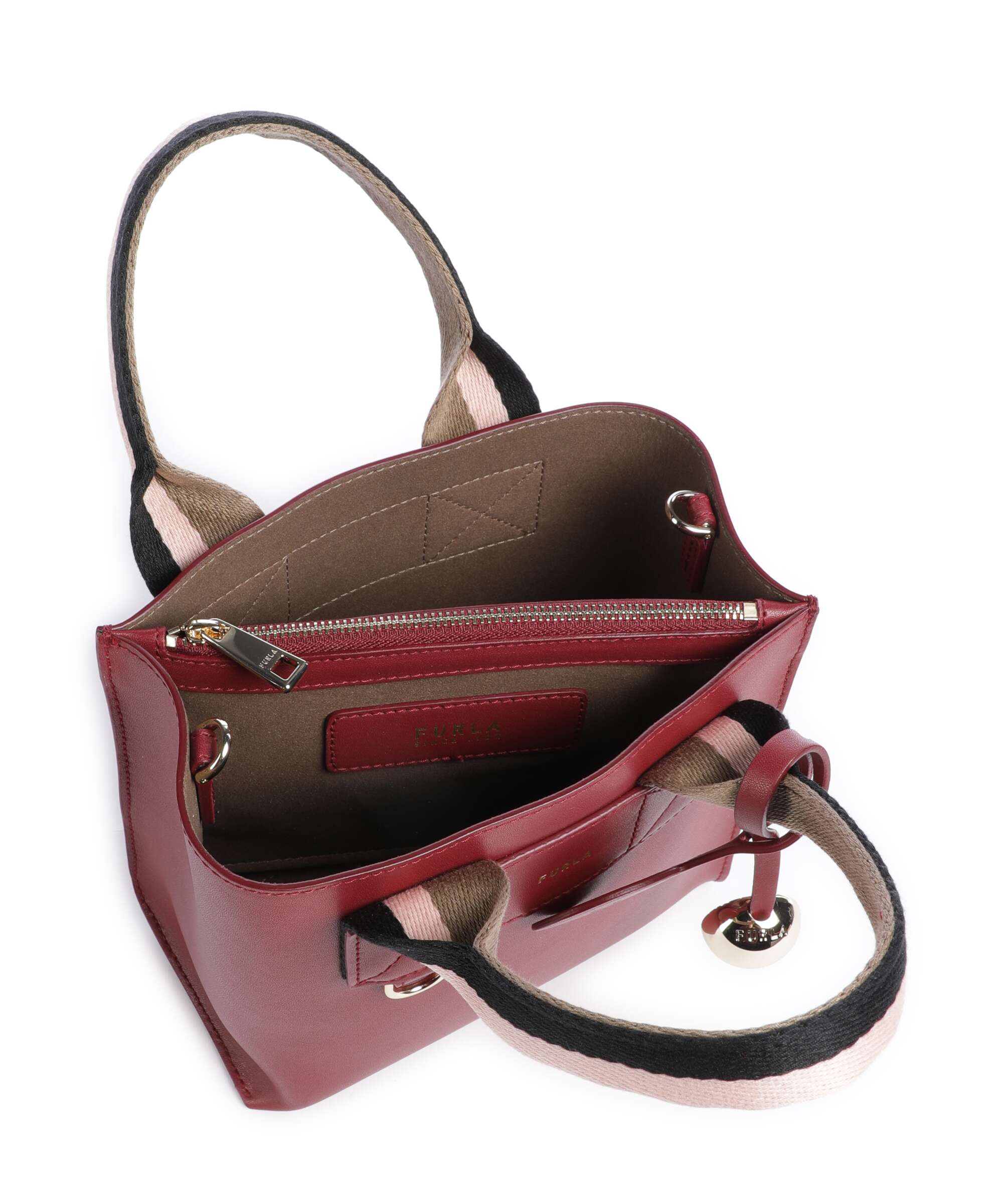 Furla Divide It Mini Sac à main toni ciliegia - Image 6