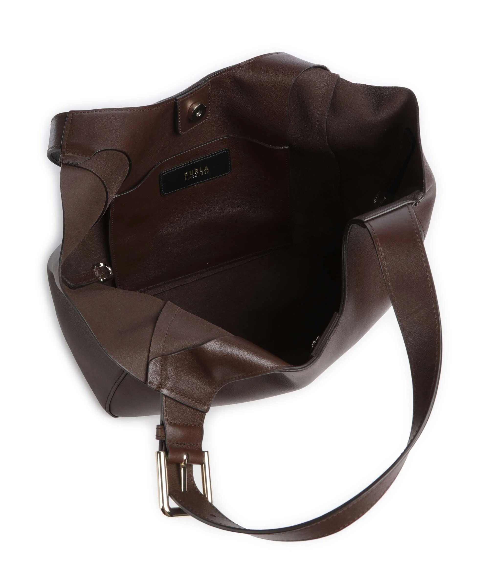 Furla Dora M Cabas dark cioccolato - Image 6