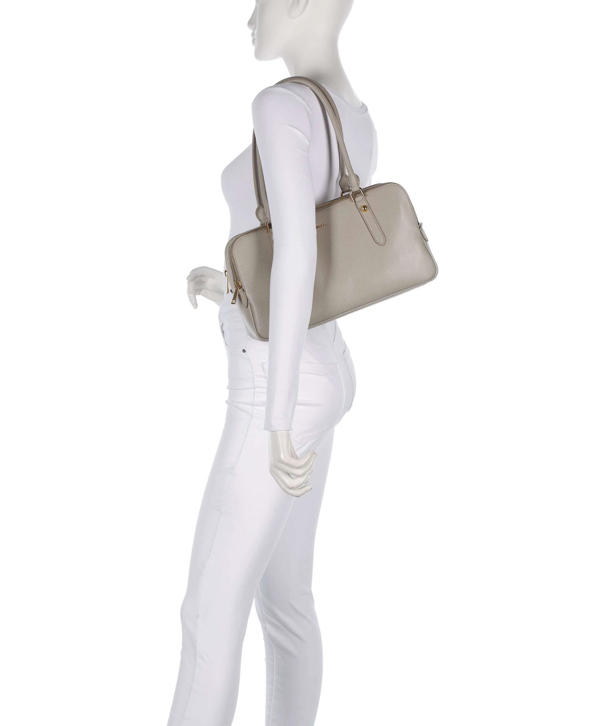 Furla Giulia M Sac porté épaule linen - Image 3