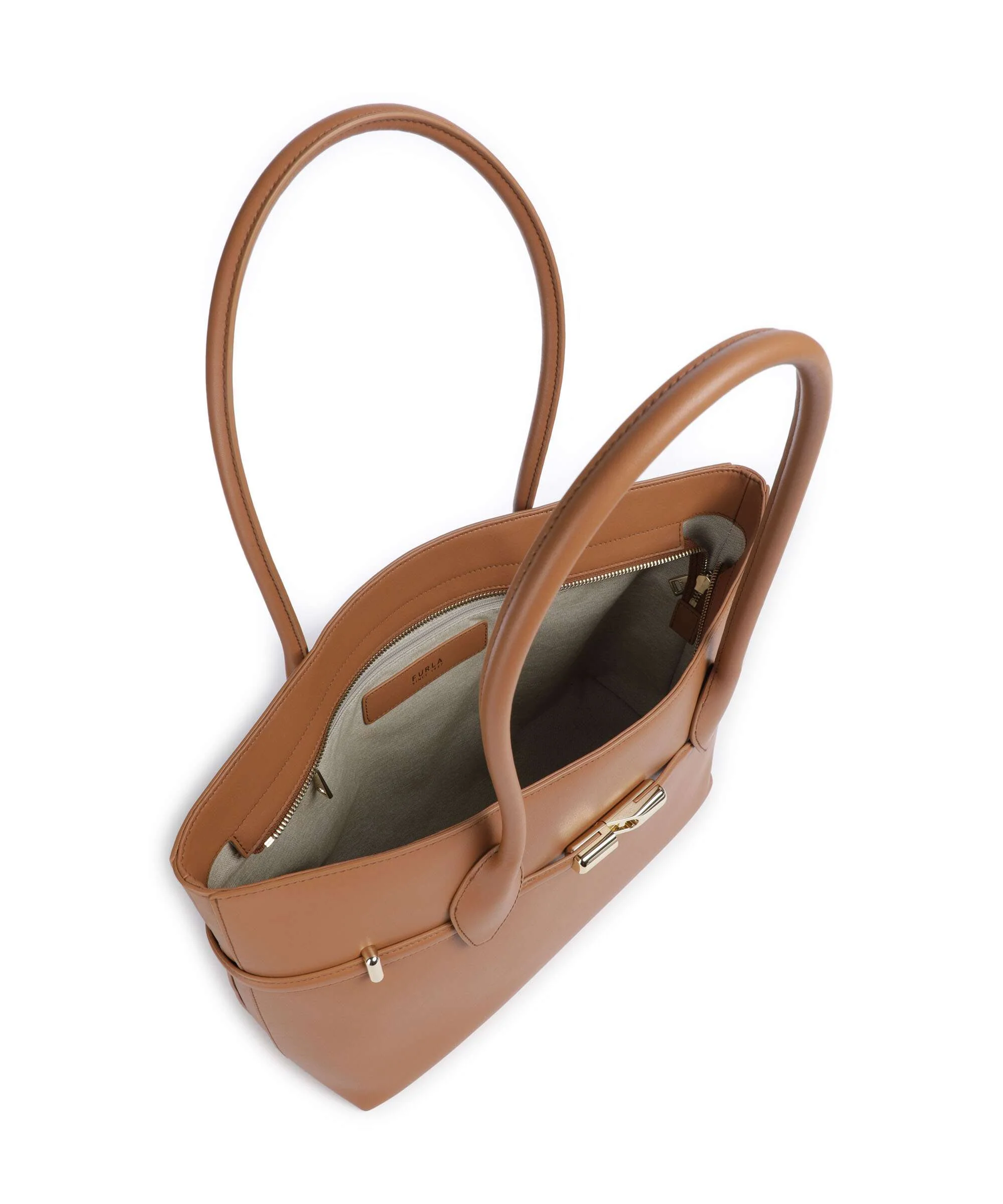 Furla Goccia L Cabas brandy - Image 6