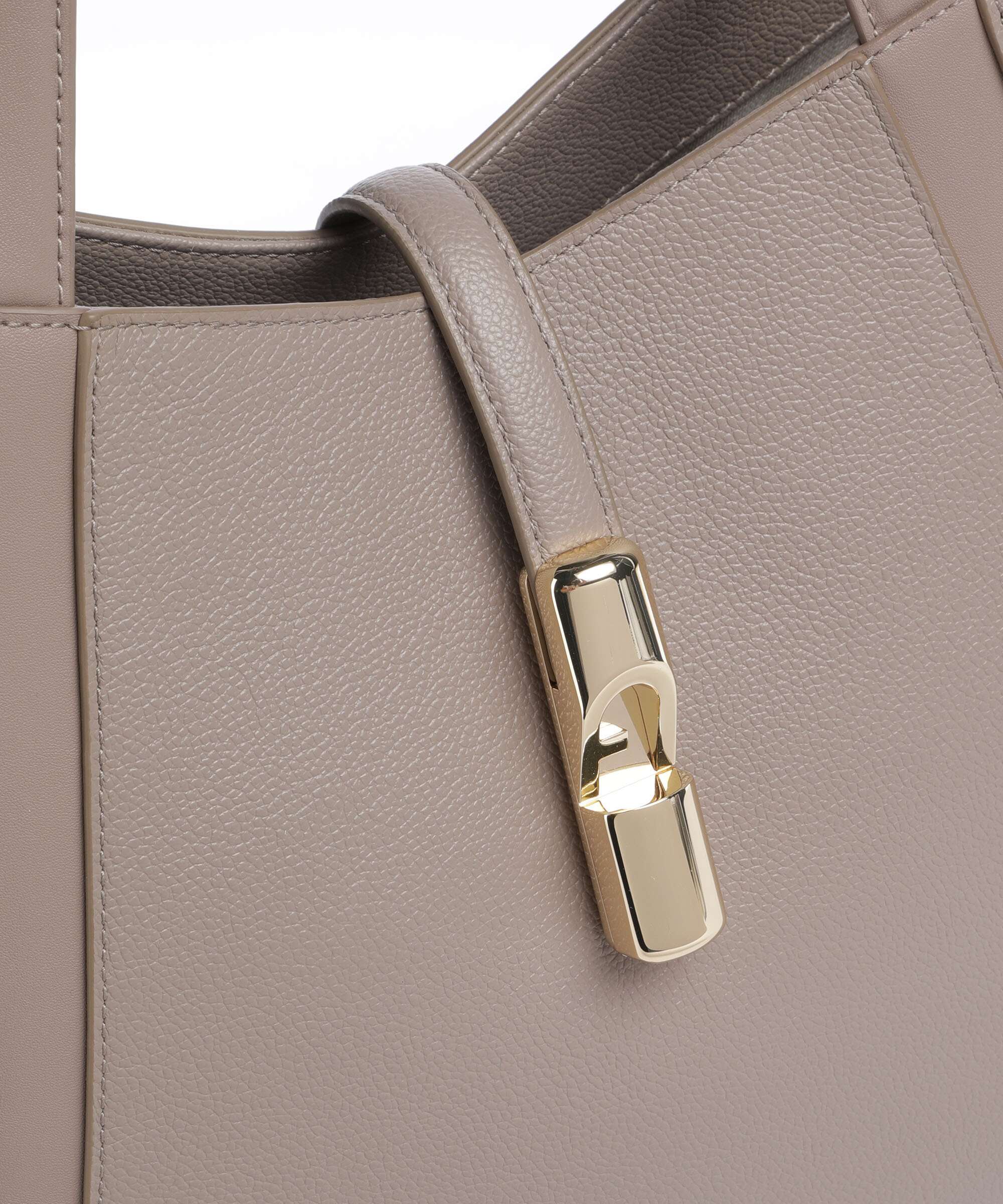 Furla Goccia L Cabas stucco gray/mauve - Image 4