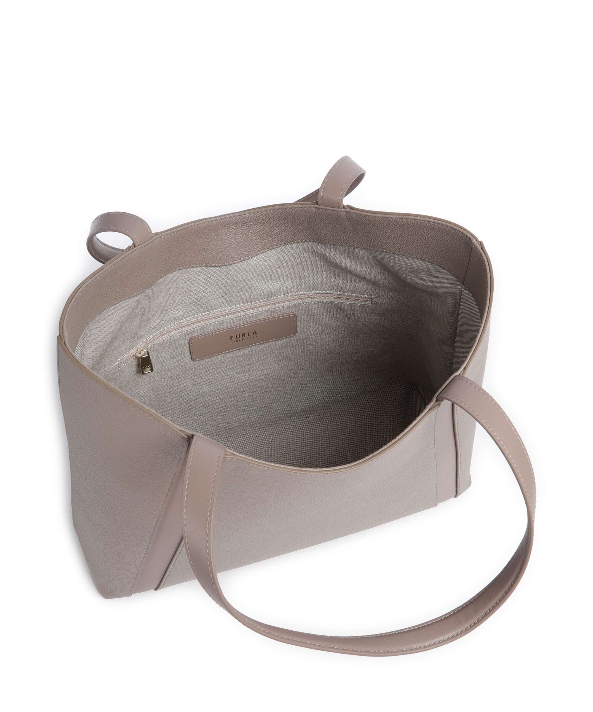 Furla Goccia L Cabas stucco gray/mauve - Image 6