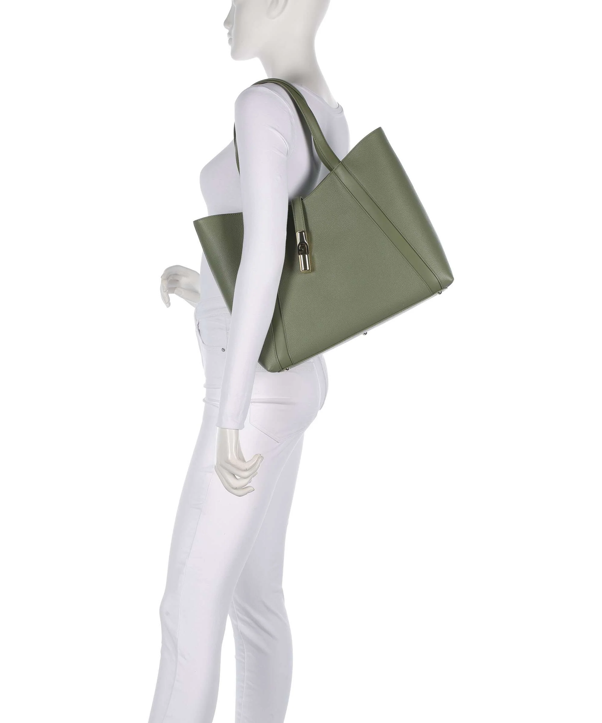 Furla Goccia L Cabas avocado - Image 3