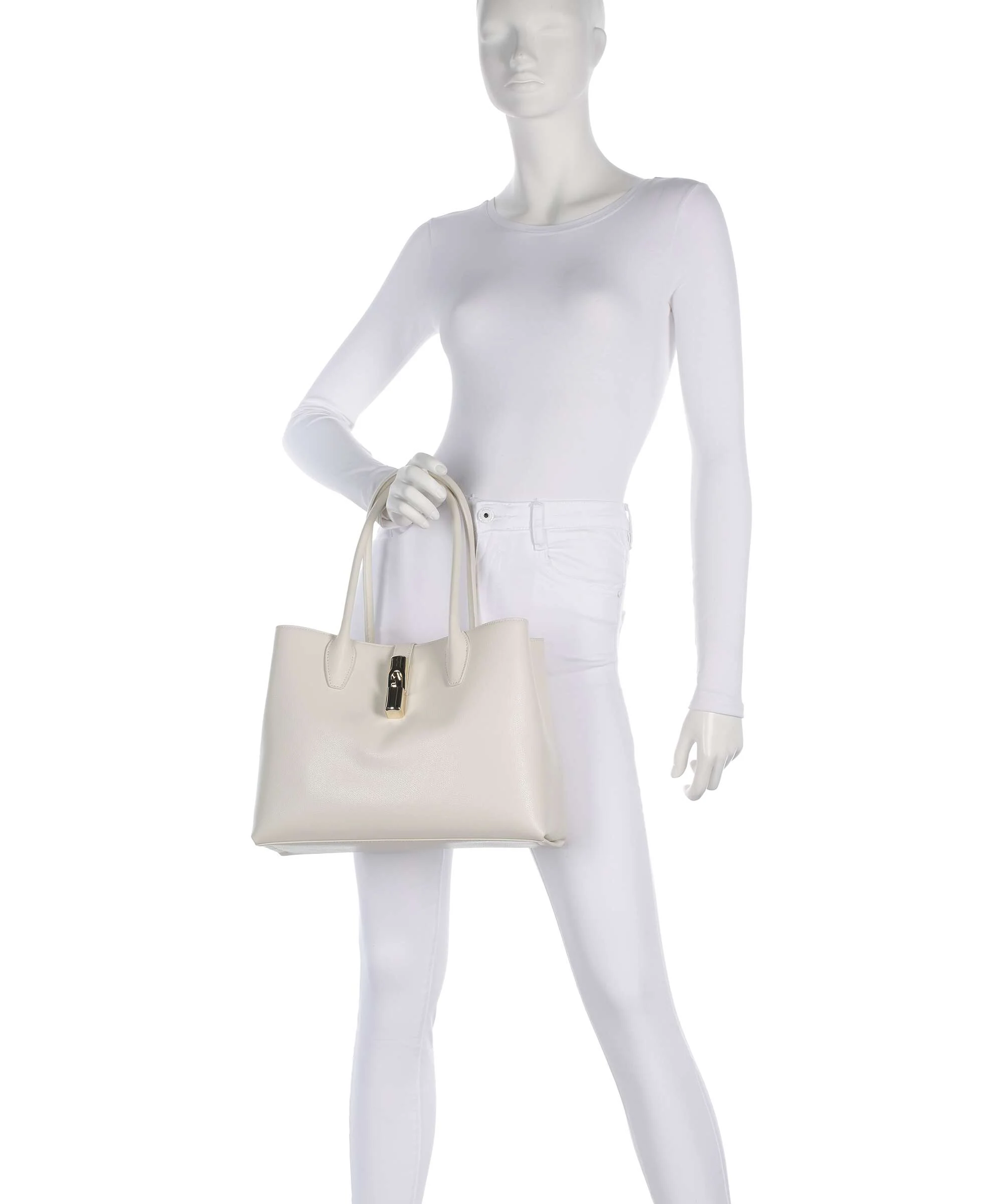 Furla Goccia M Cabas panna - Image 3