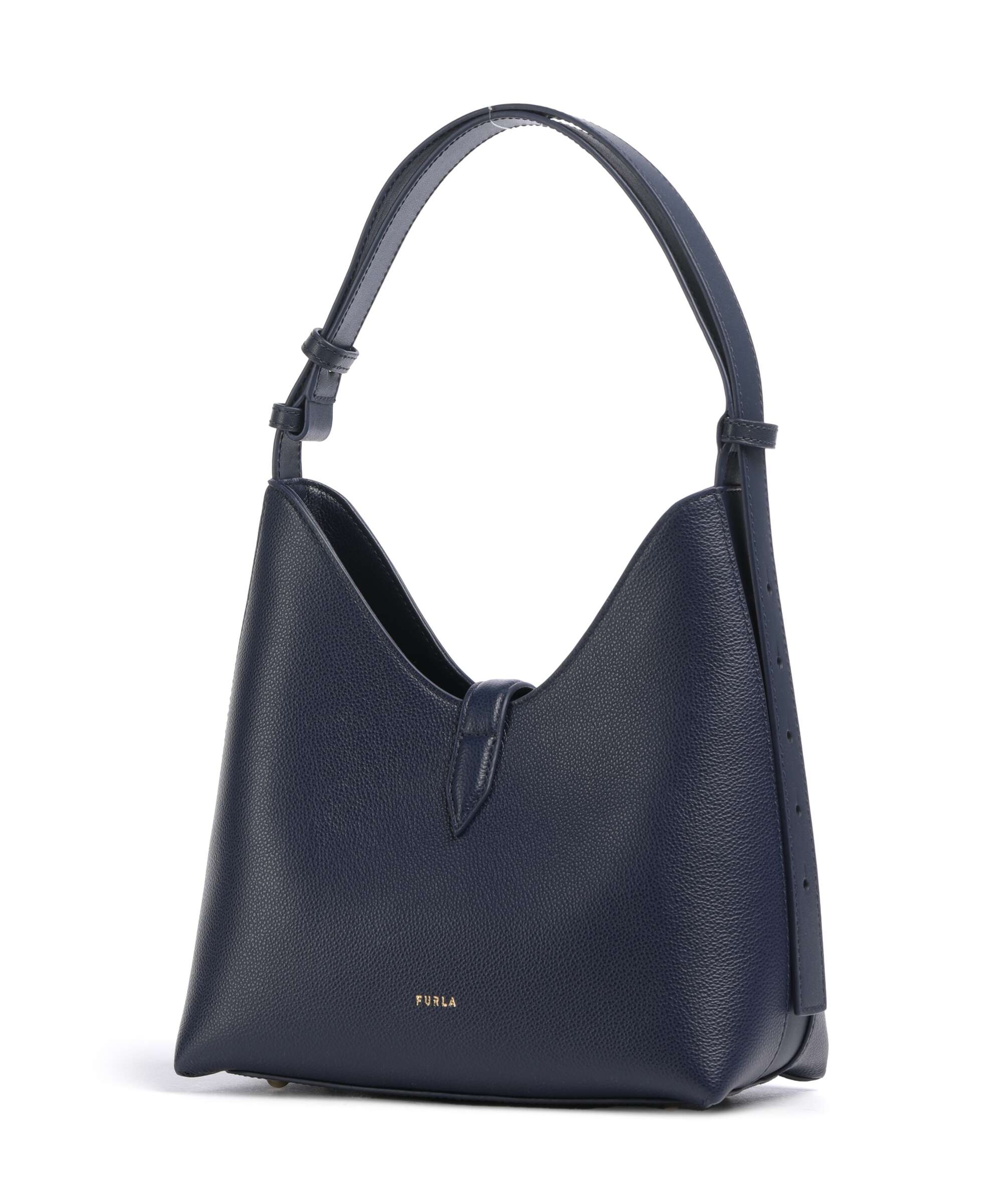 Furla Goccia S Sac porté épaule ink blue - Image 2