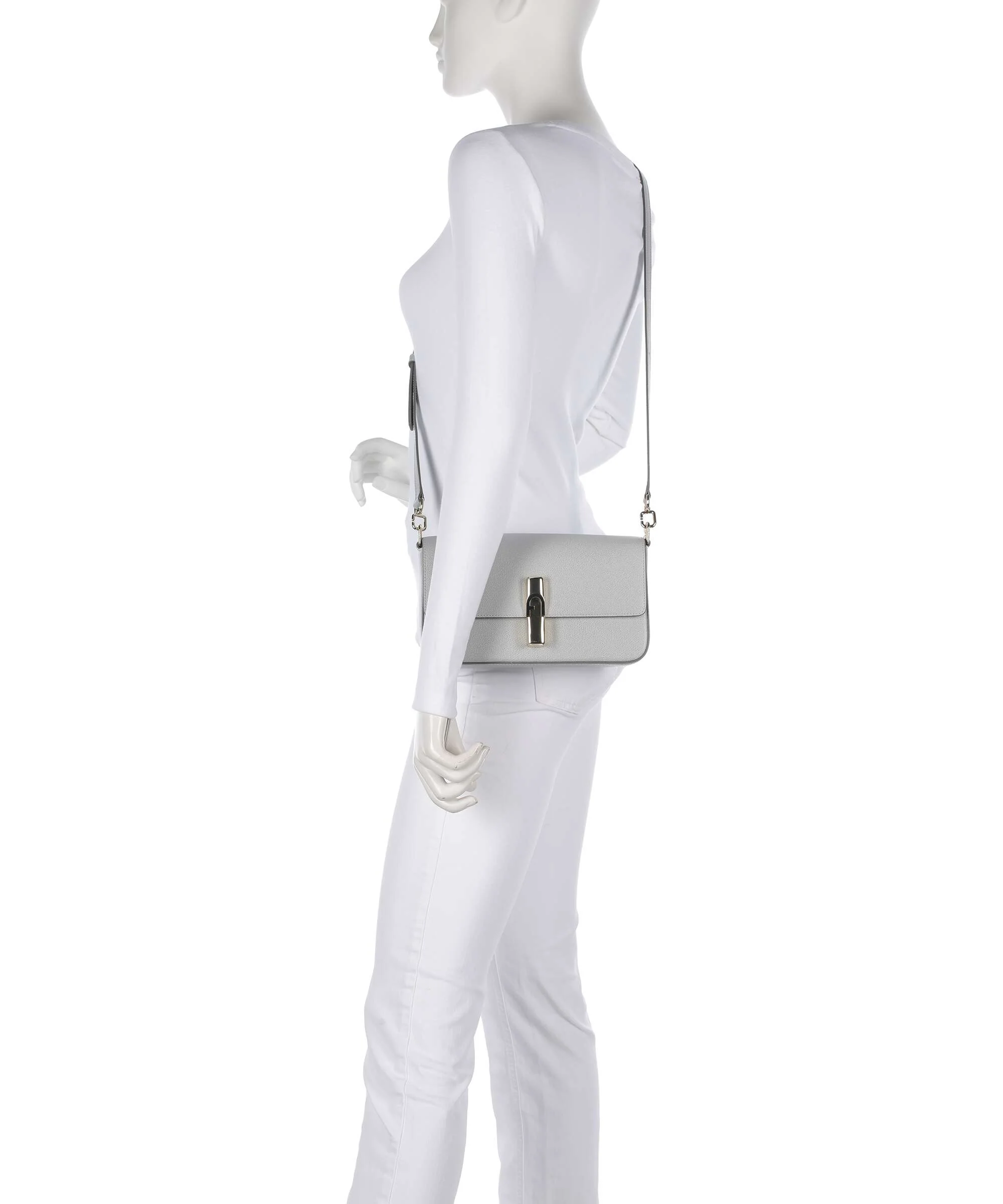 Furla Iride S Sac bandoulière color cristallo - Image 3