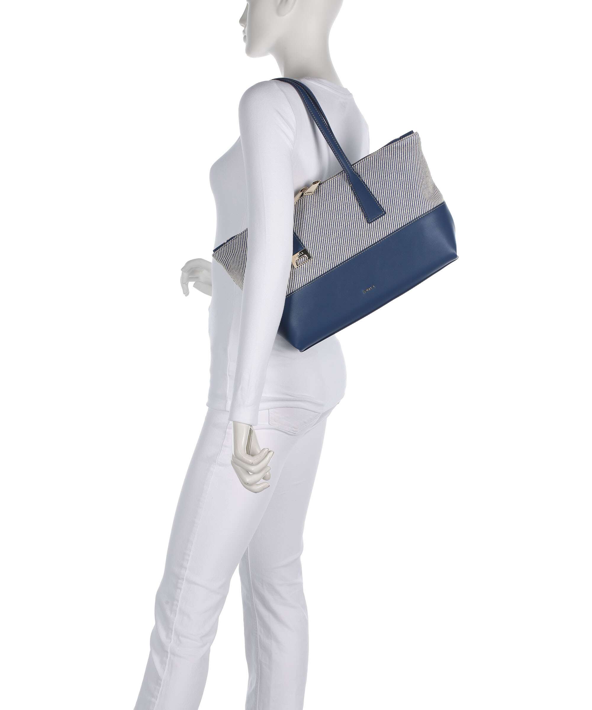 Furla Olivia M Cabas toni indigo - Image 3