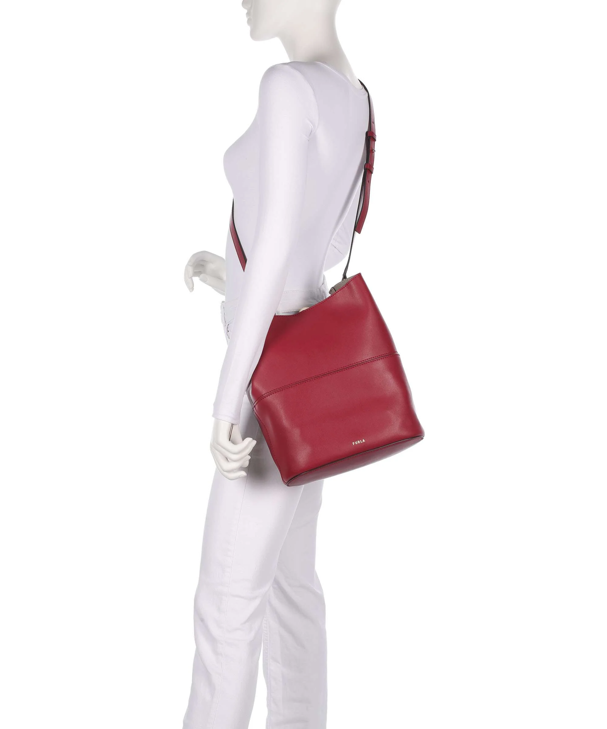 Furla Sfera S Sac seau lacca/azalea - Image 3