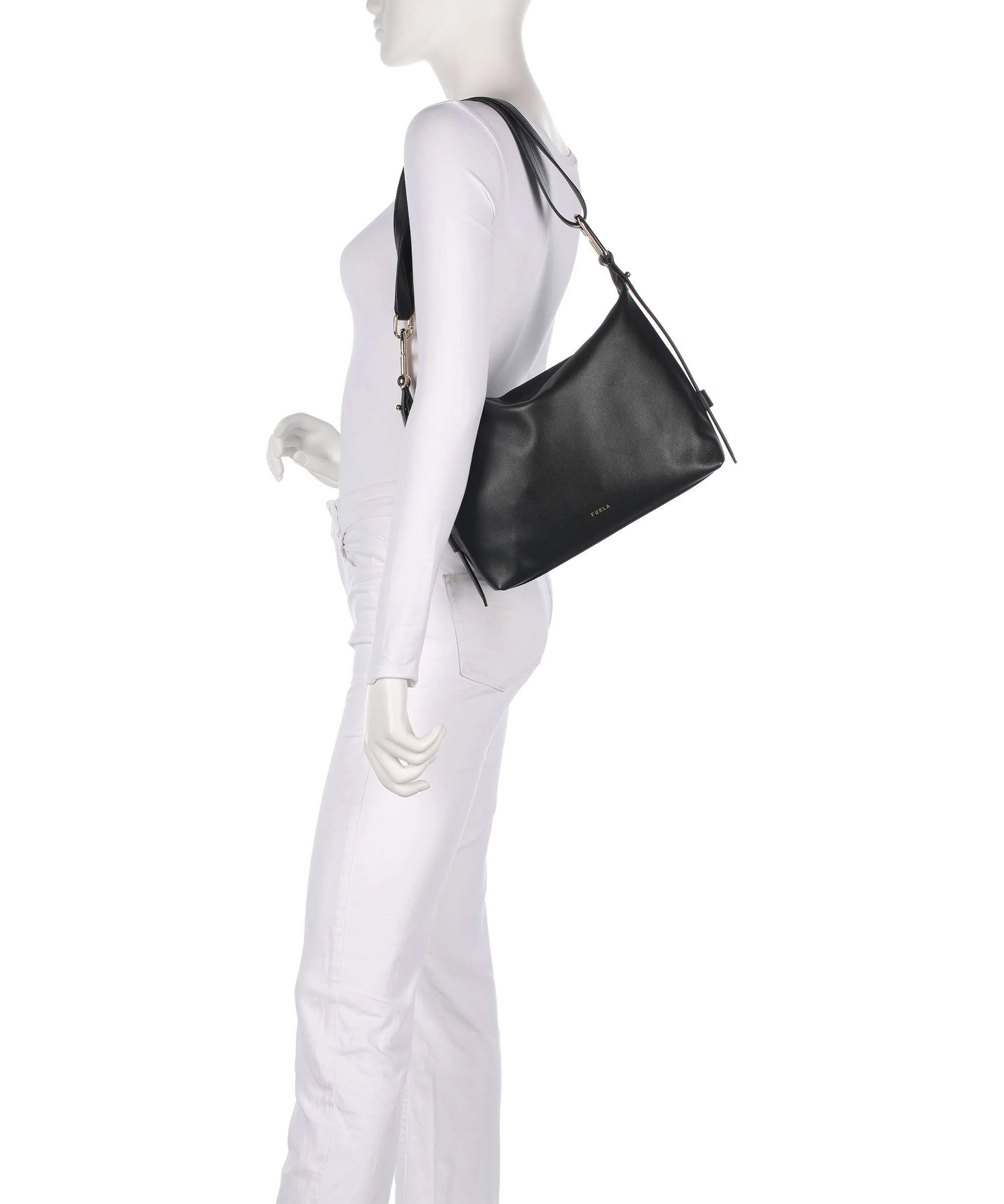 Furla Tonie M Sac fourre-tout nero - Image 4