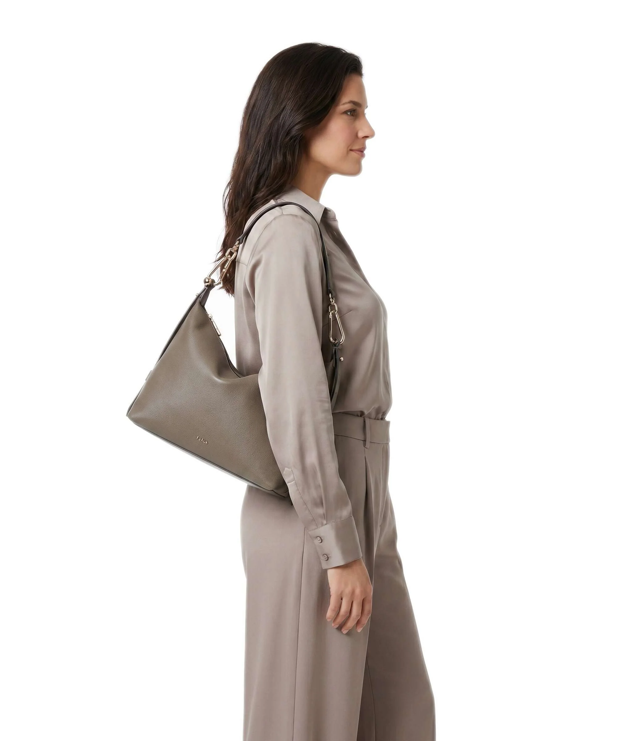 Furla Tonie M Sac fourre-tout muddy gray - Image 3