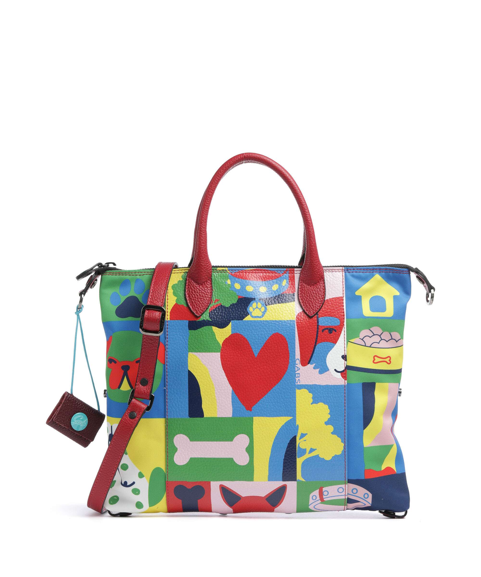 Gabs G3 Plus M Sac à main porté dos dogs in love