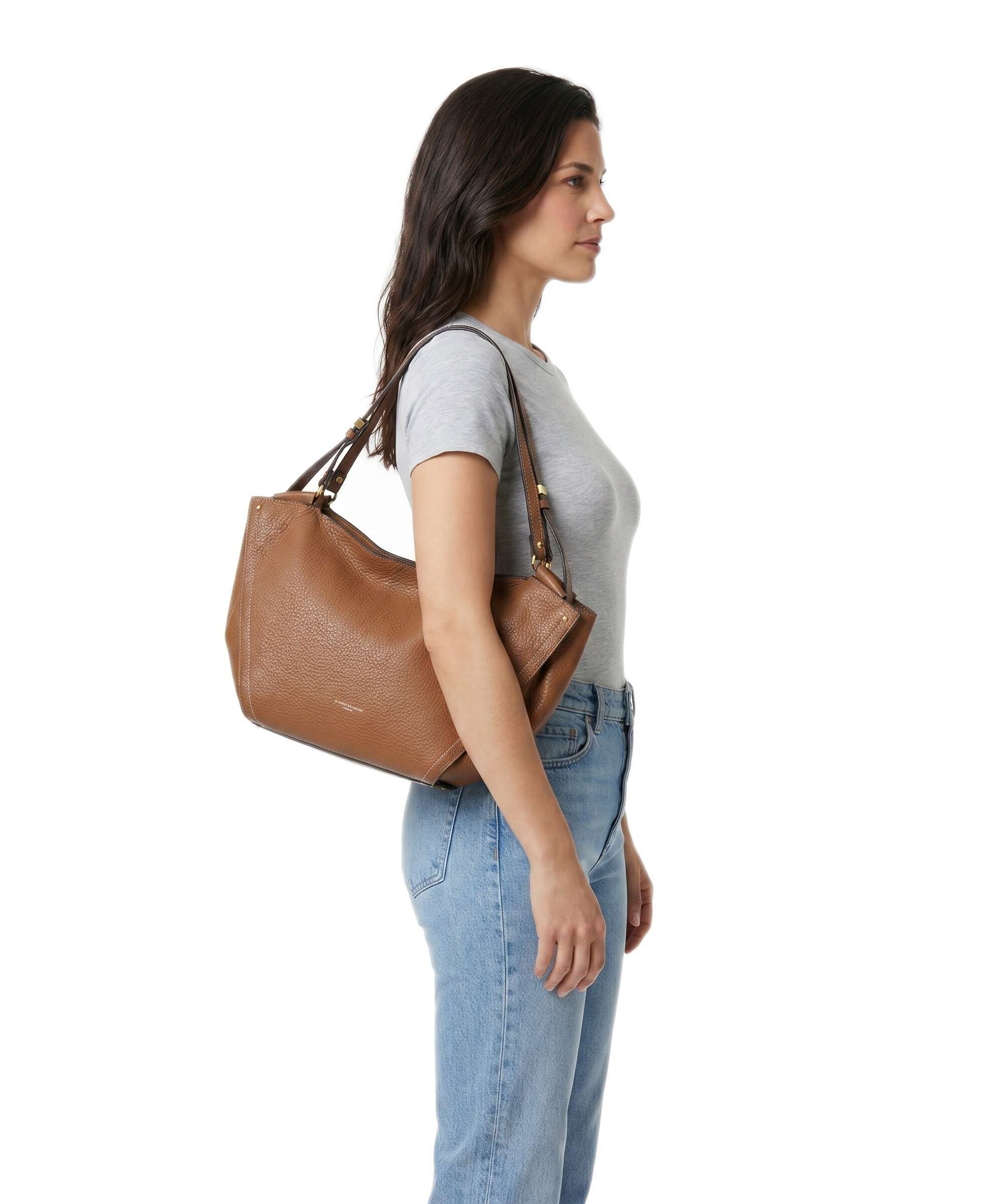 Gianni Chiarini Bloom Cabas noce - Image 3