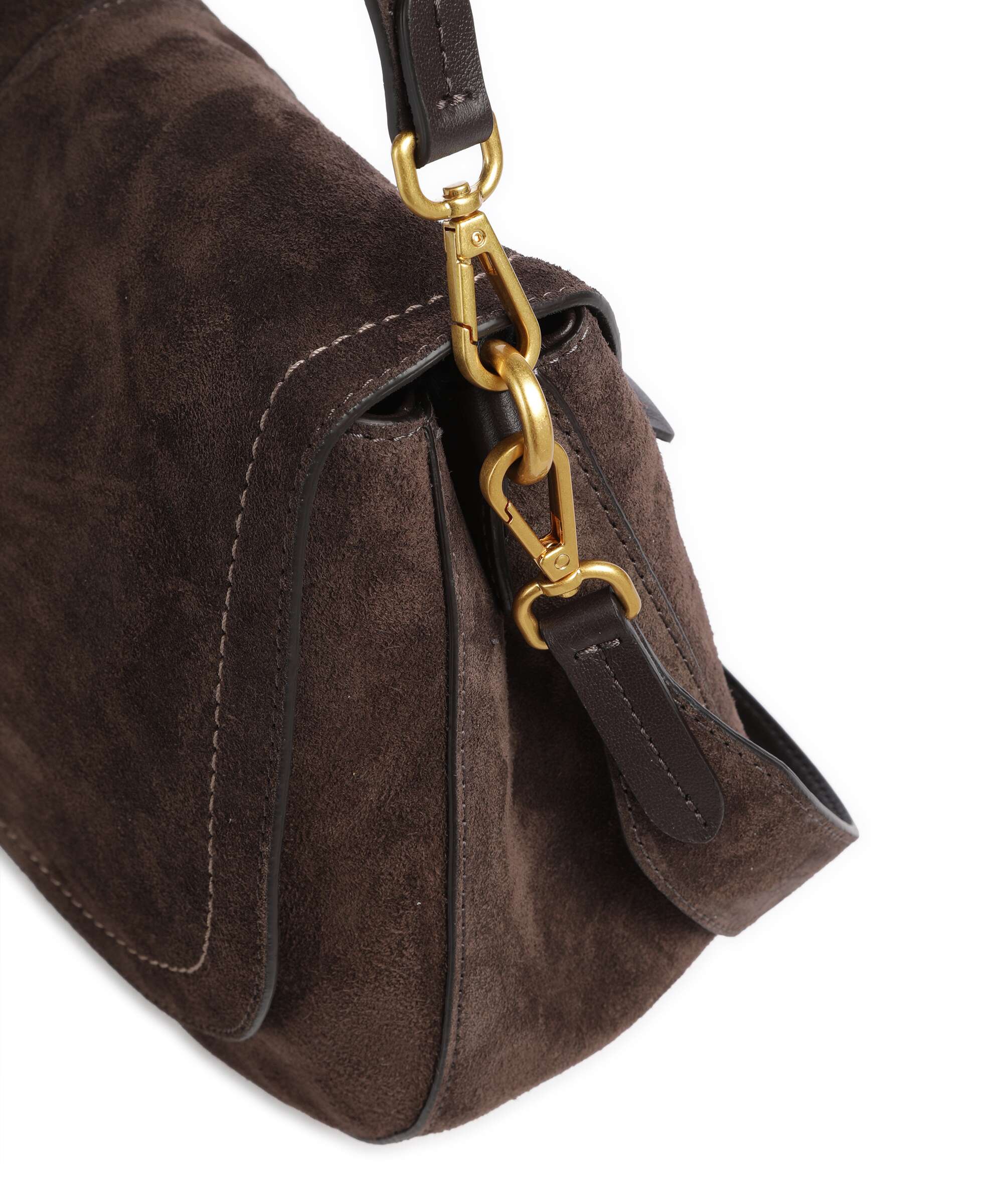 Gianni Chiarini Helena Round Sac porté épaule moka - Image 4