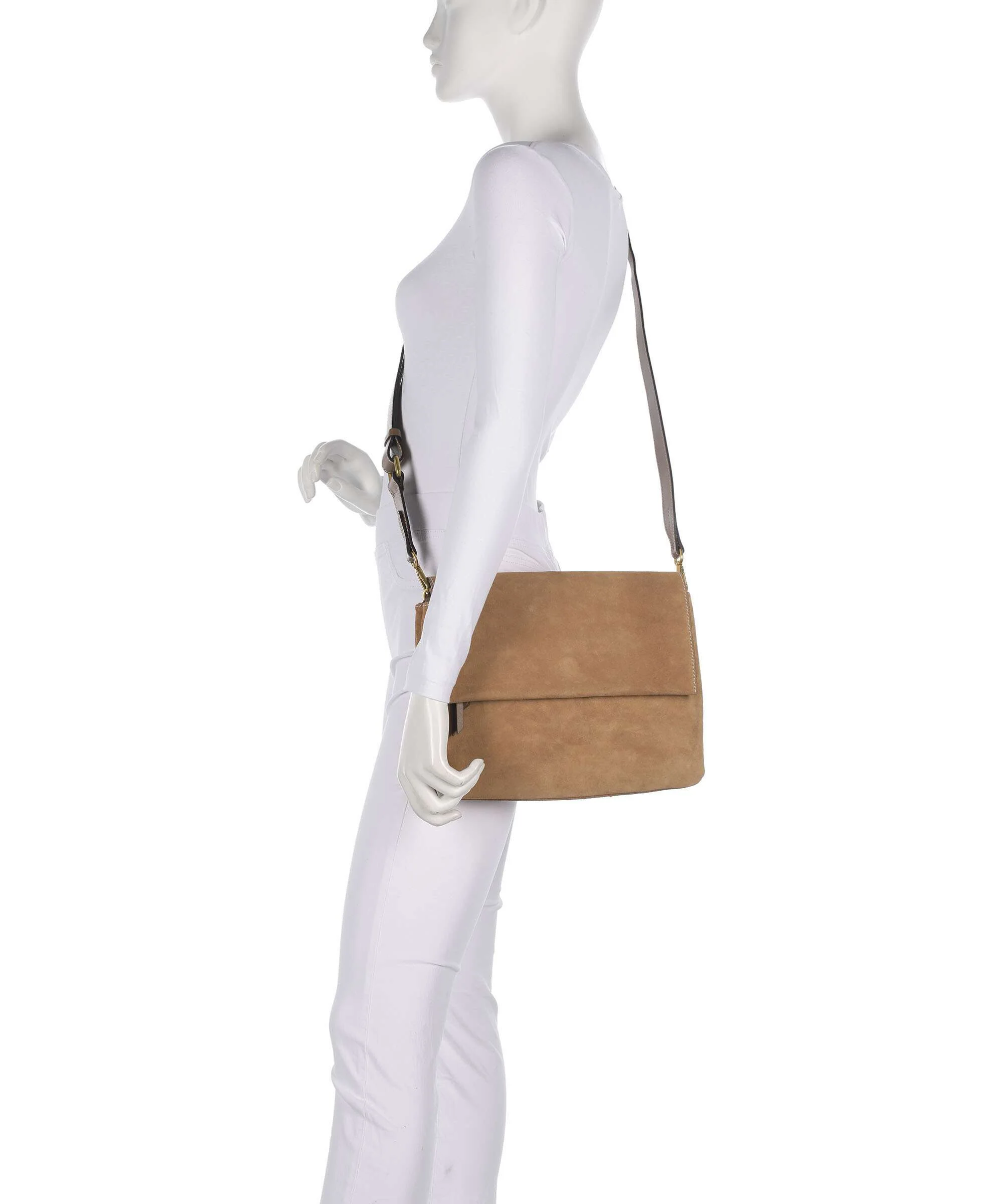 Gianni Chiarini Three Sac porté épaule caramel - Image 3