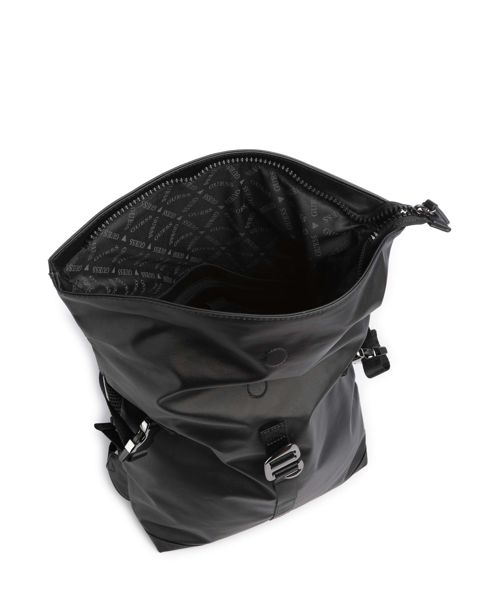 Guess Arezzo Sac à dos roll-top black - Image 6